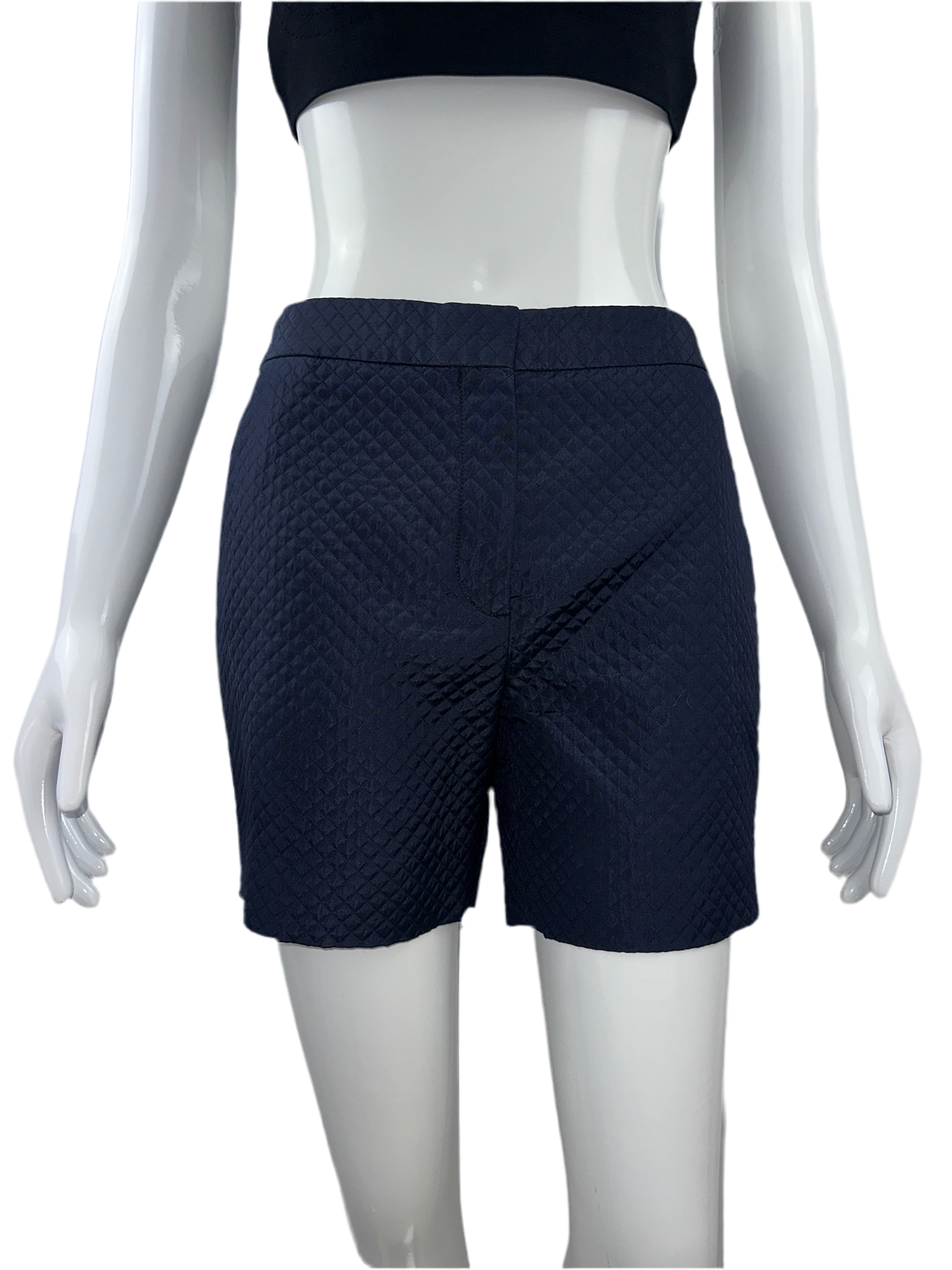 Dior quilted midnight blue shorts - size 36