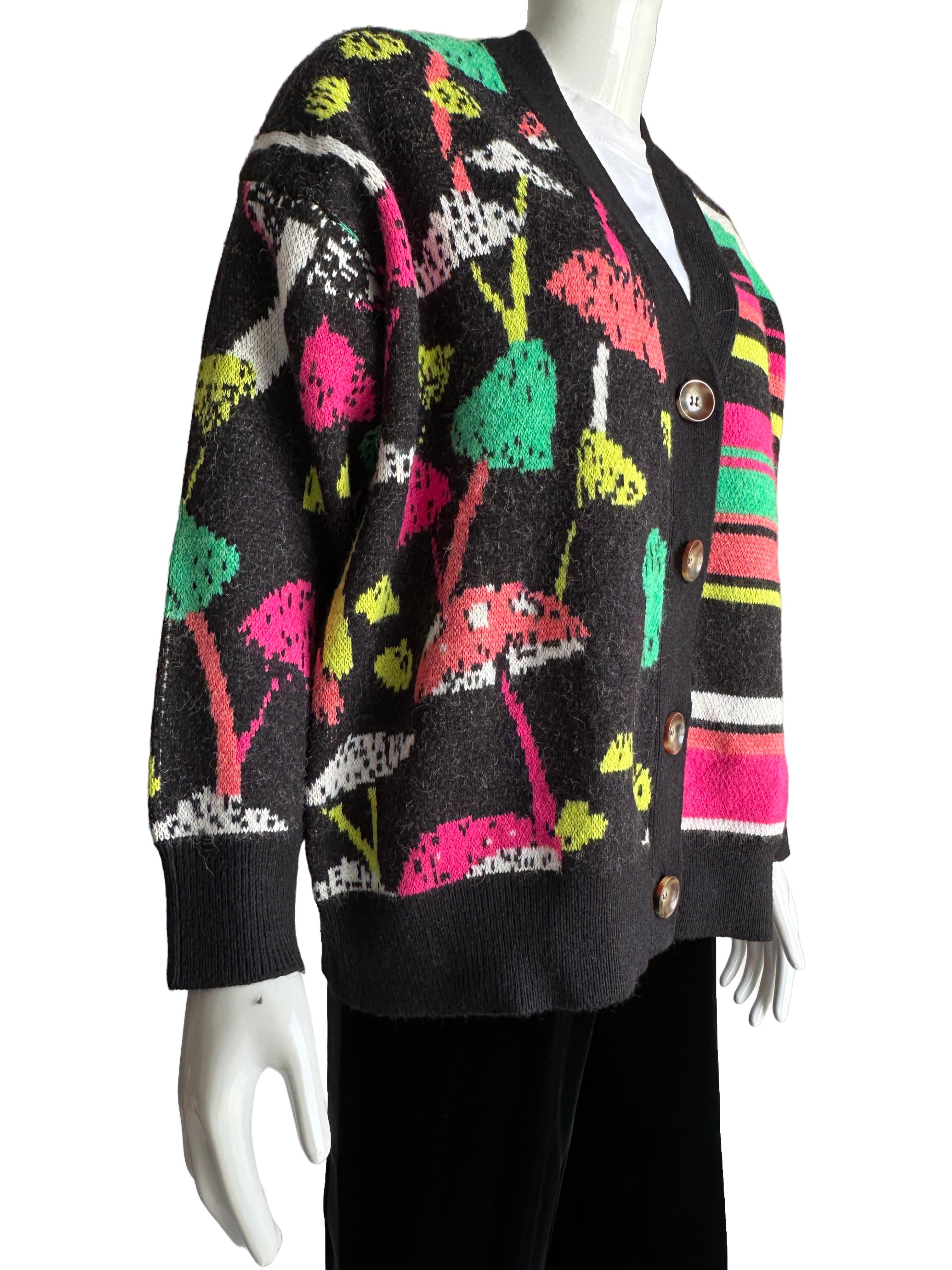 Farm rio mushroom cardigan - size 34
