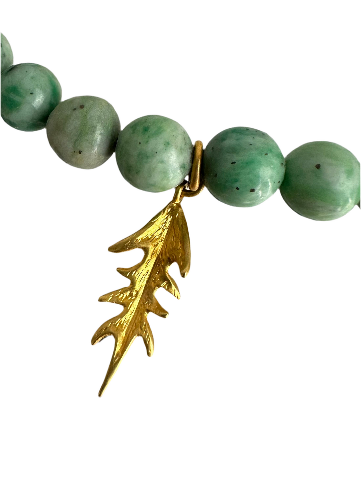 Dior garden green jade choker necklace