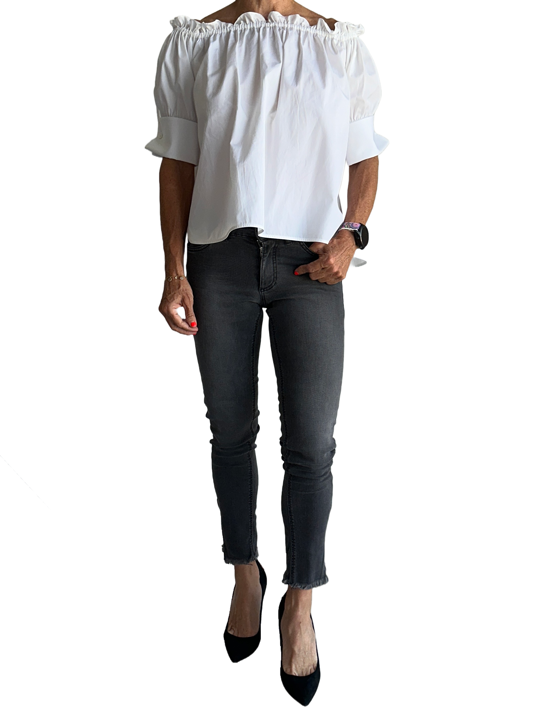 IKKS black grey pants - size 34