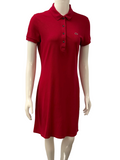 Lacoste red polo dress - size 36