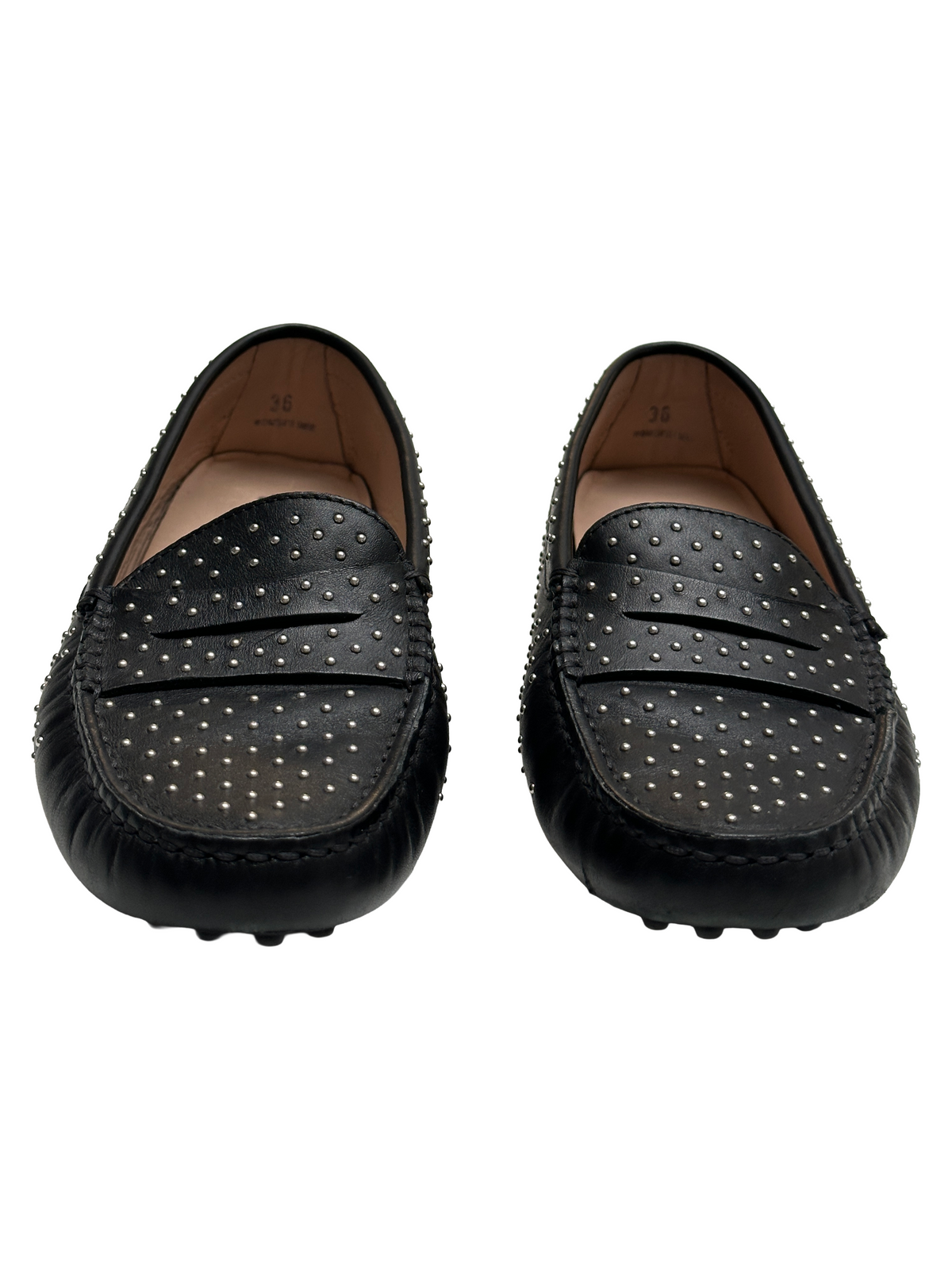 Tod's black mocassins - size 36