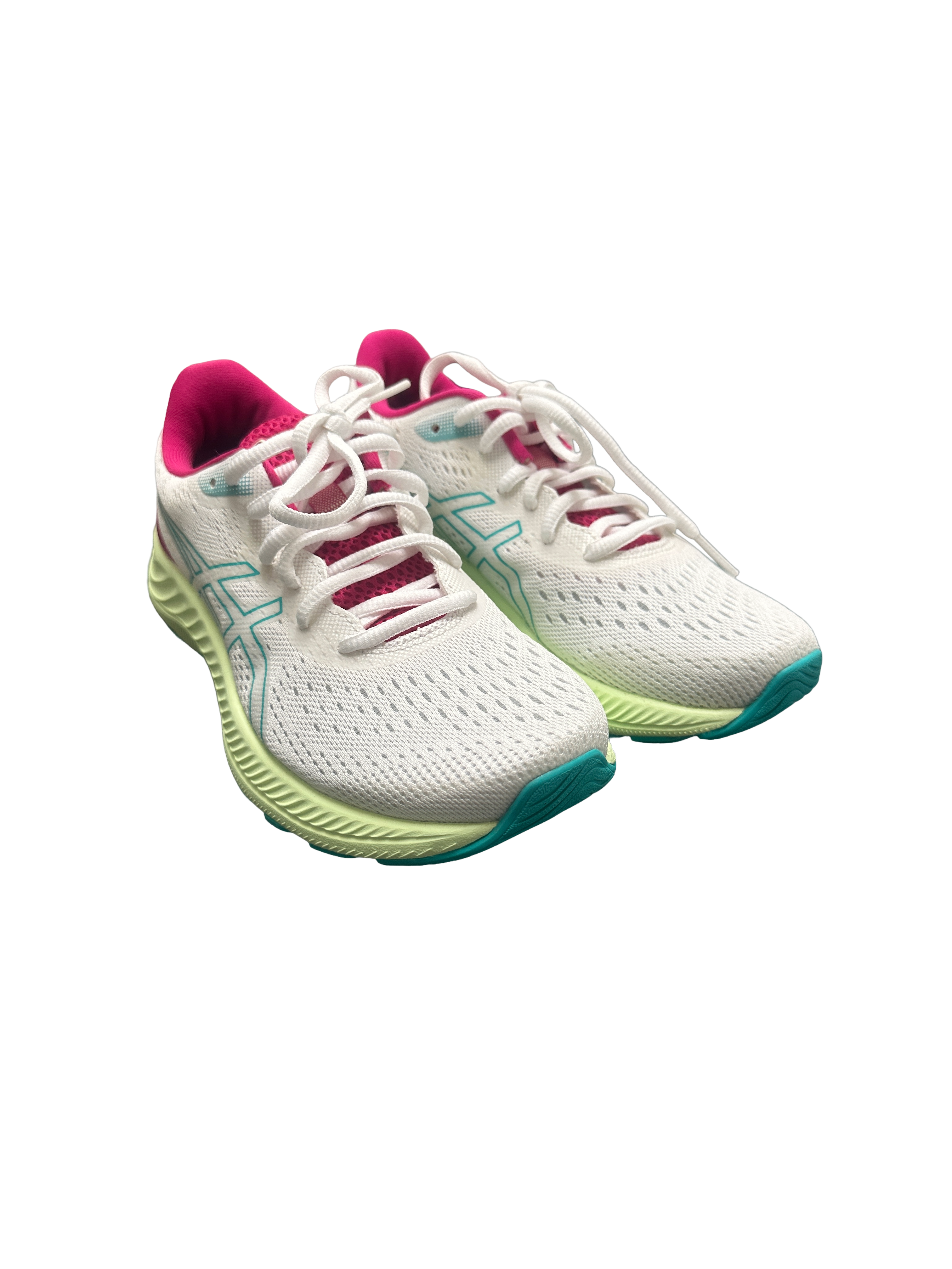 Asics gel excite white running sneakers - size 35.5