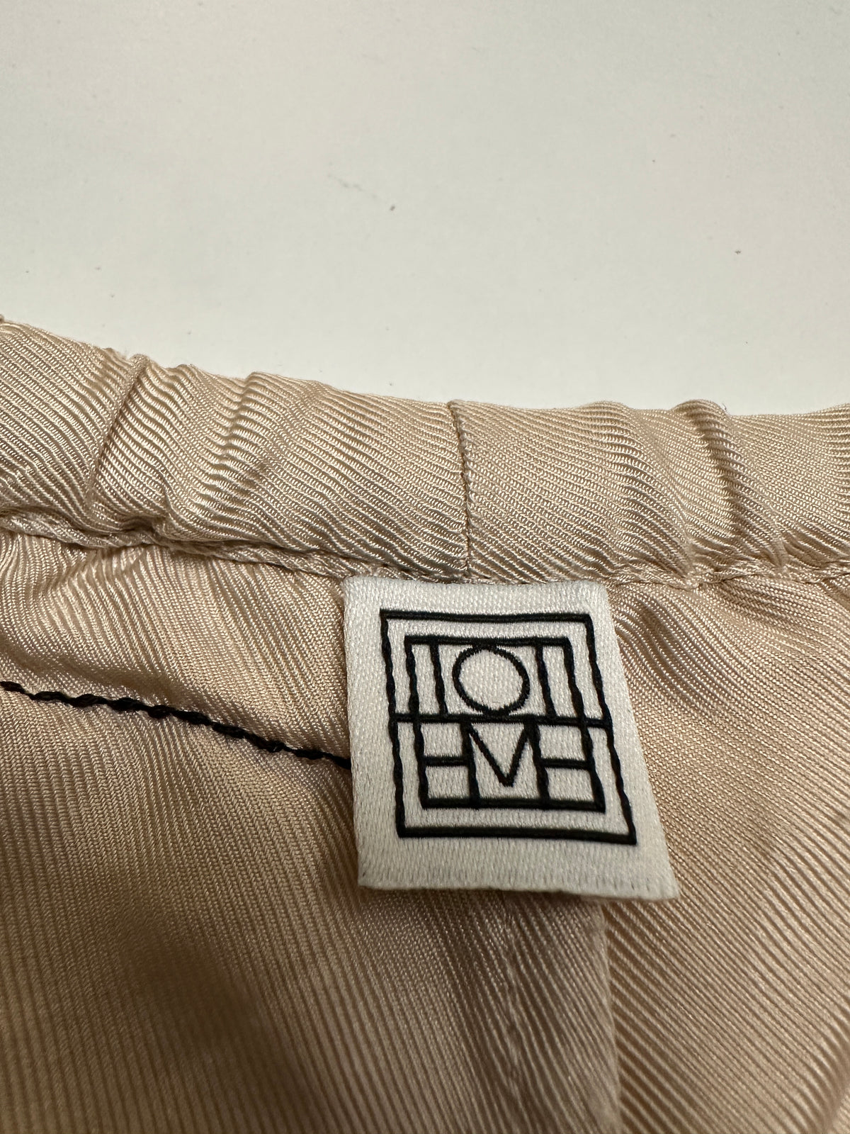 Toteme monogram silk pj bottoms - size 38