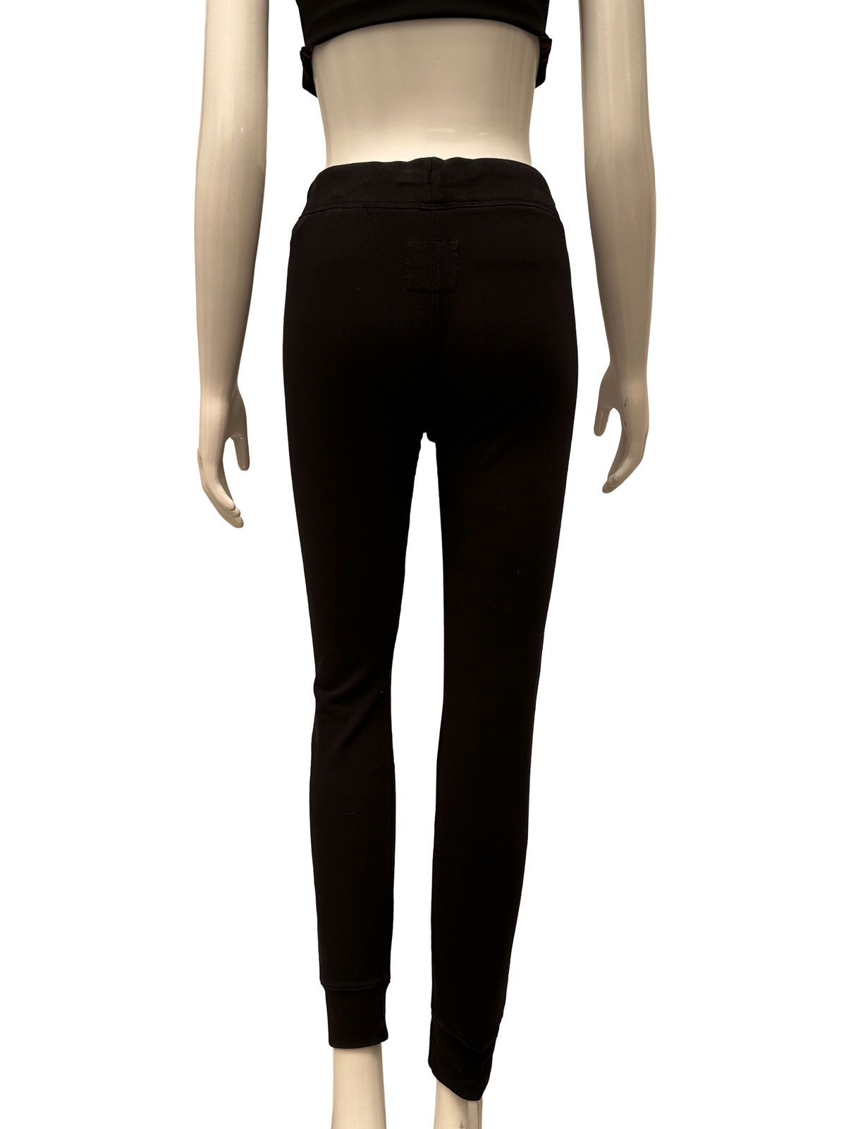 Jack Wills black jogging with white details - size 36