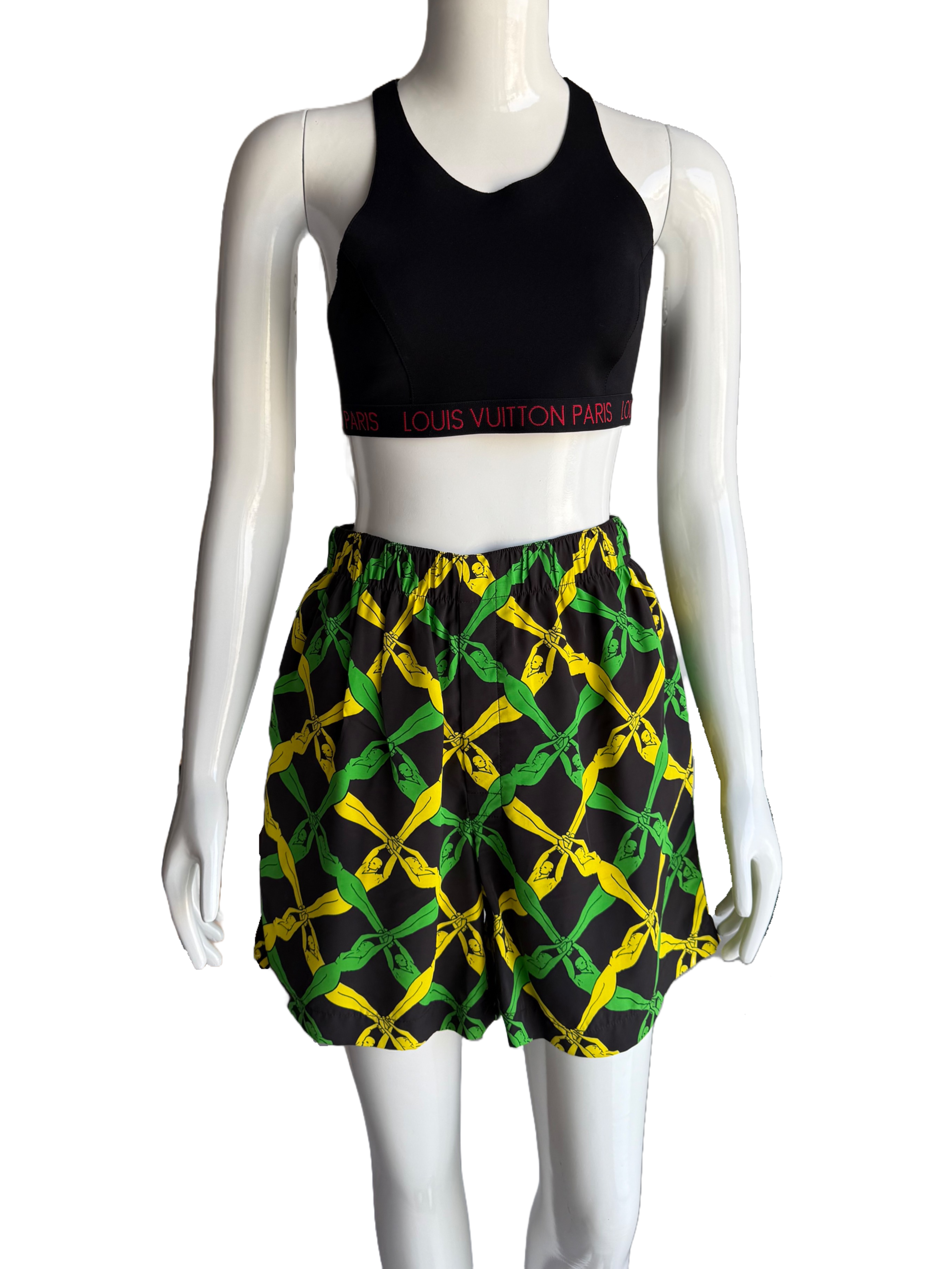 Bottega Veneta fantasia print short - size 34