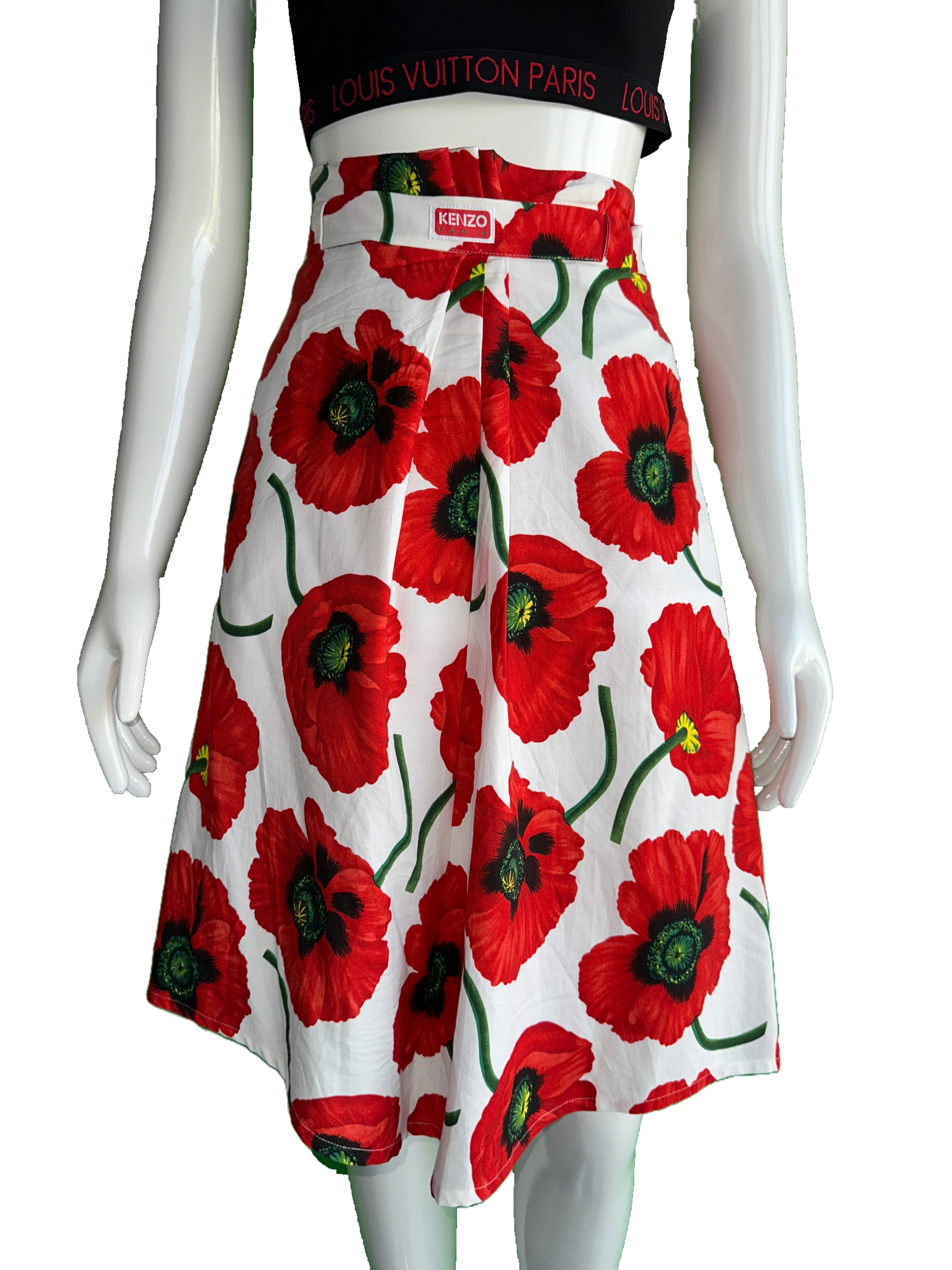 Kenzo poppy skirt - size 40