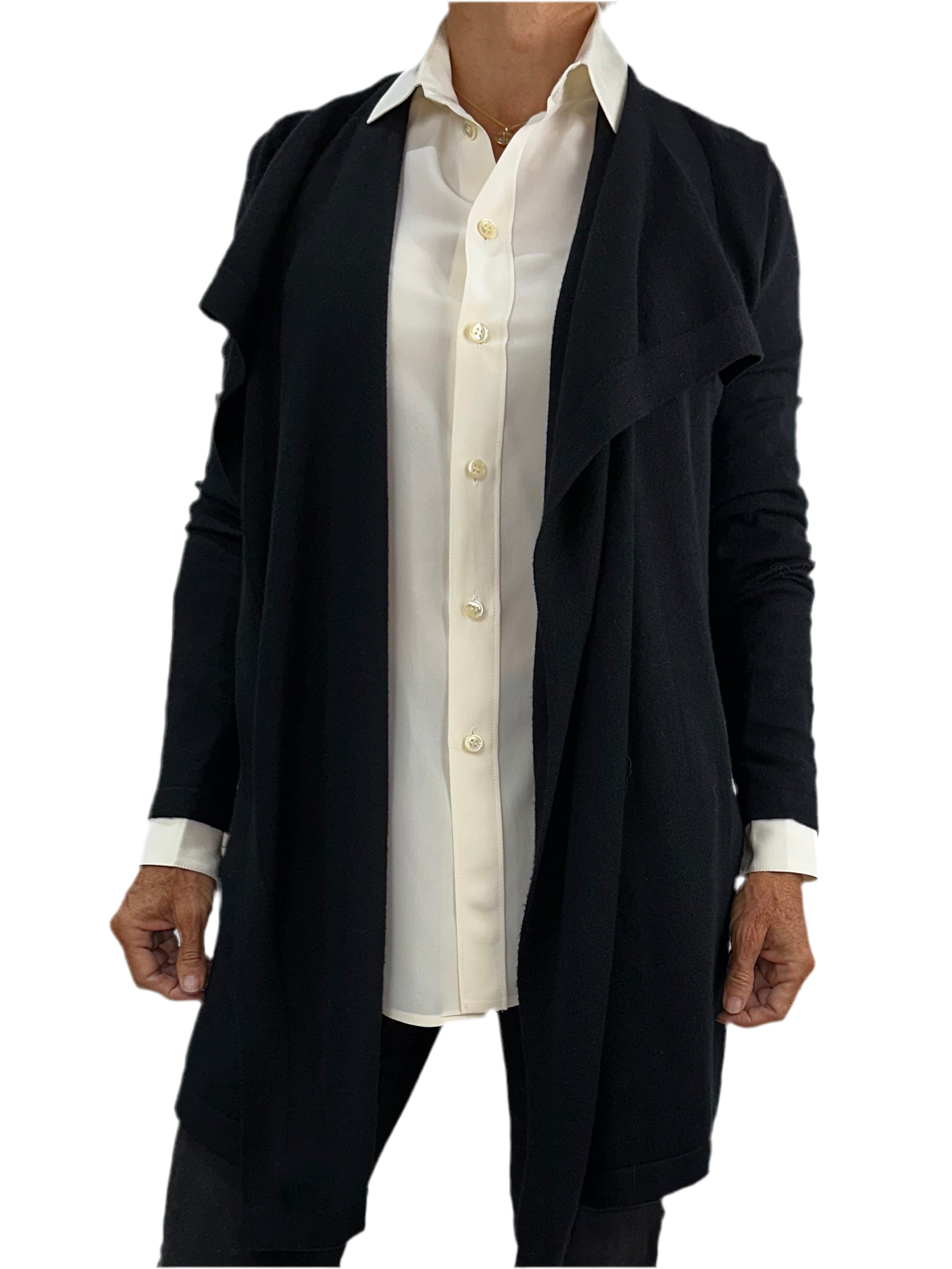 Comptoir des cotonniers black cardigan - size 34