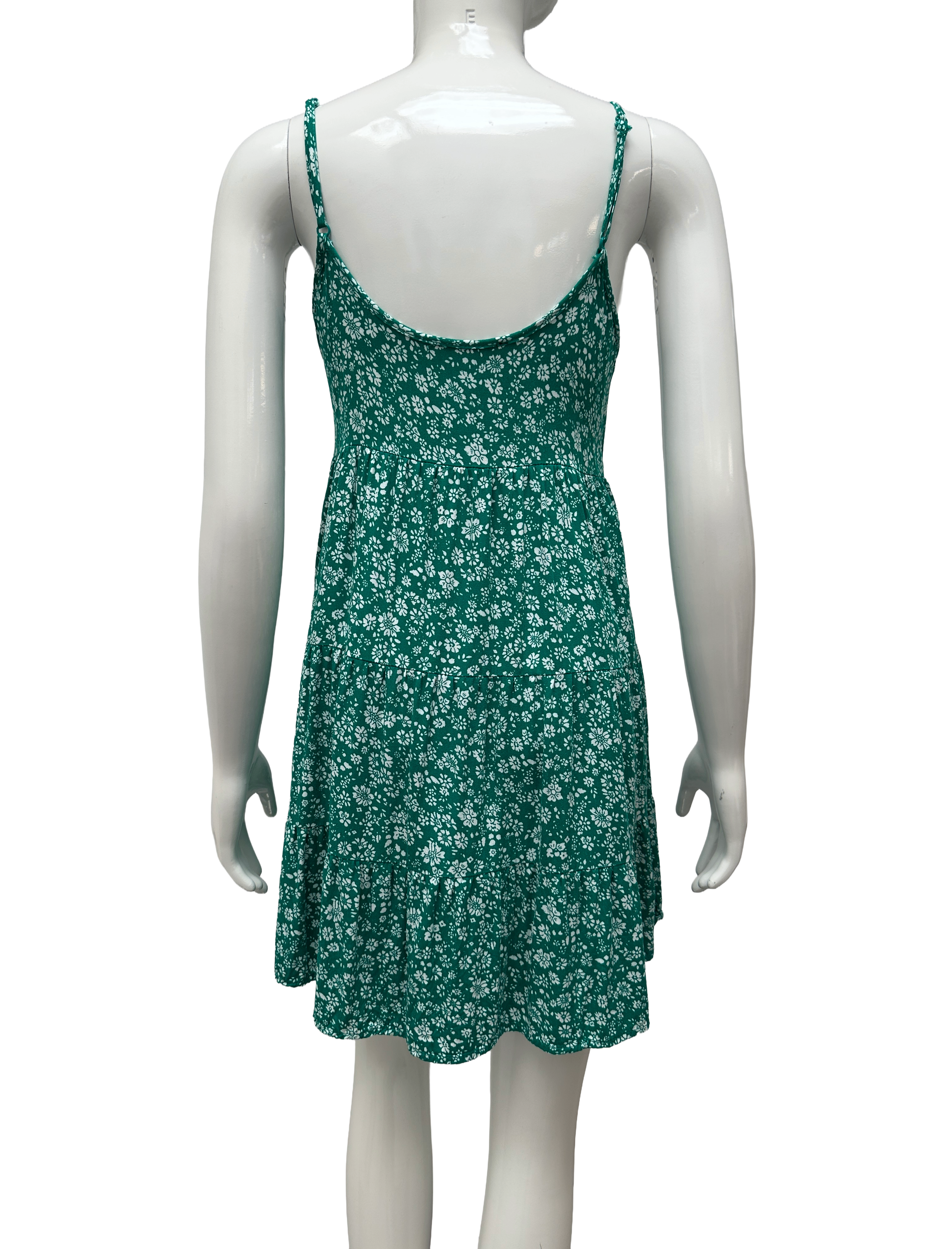 FBsister green and white floral dress - size 36