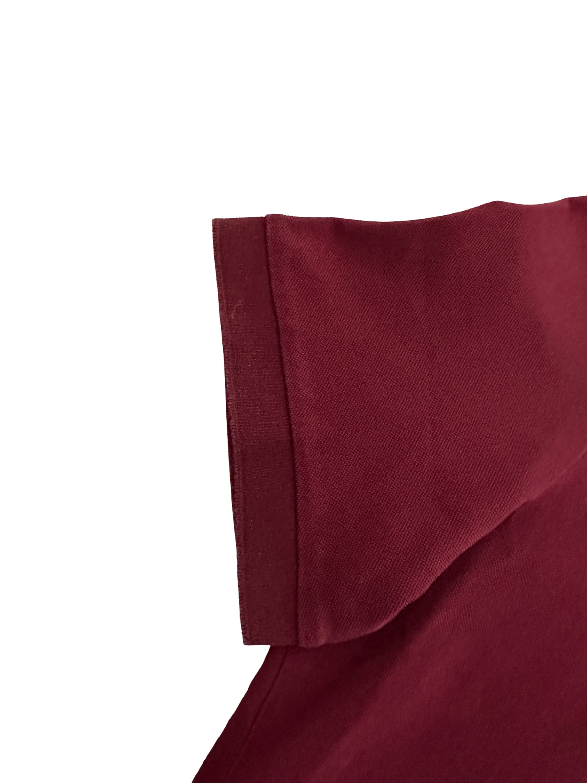 Burberry burgundy polo - size L
