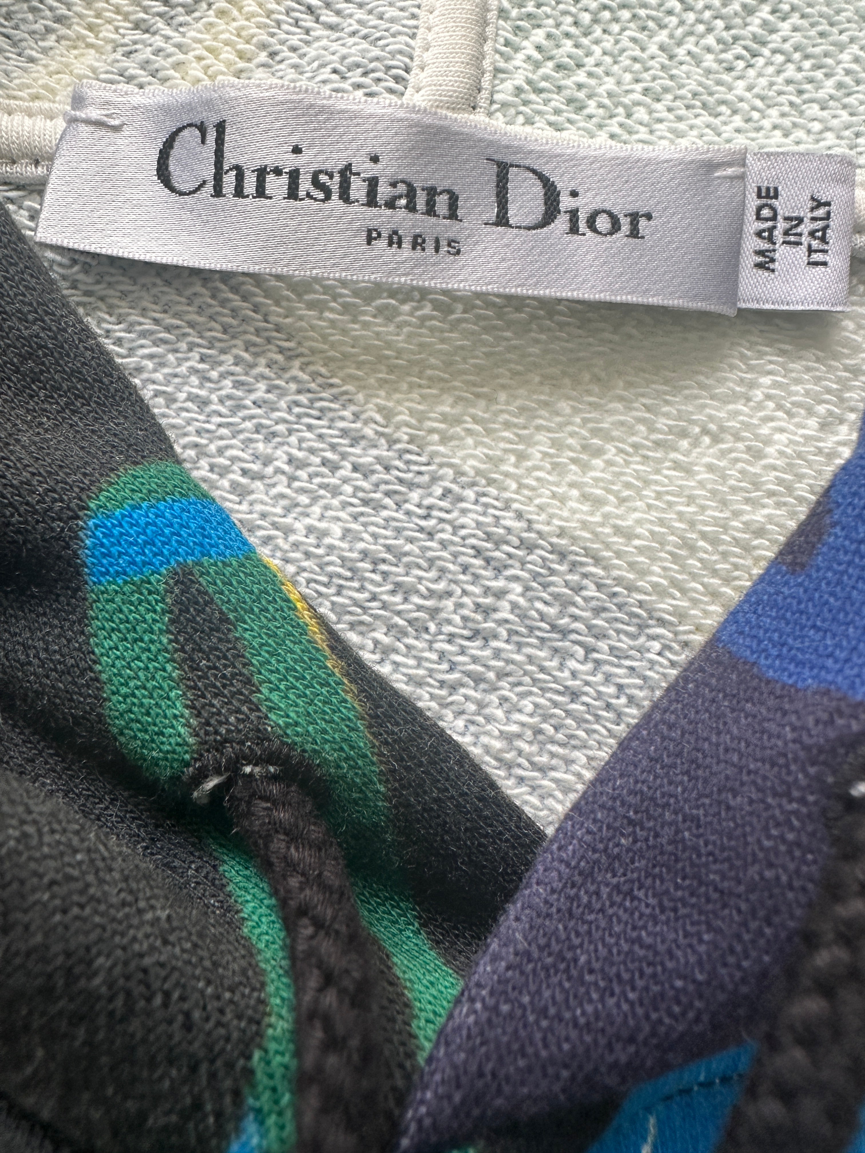 Dior hooded sweatshirt - size 34