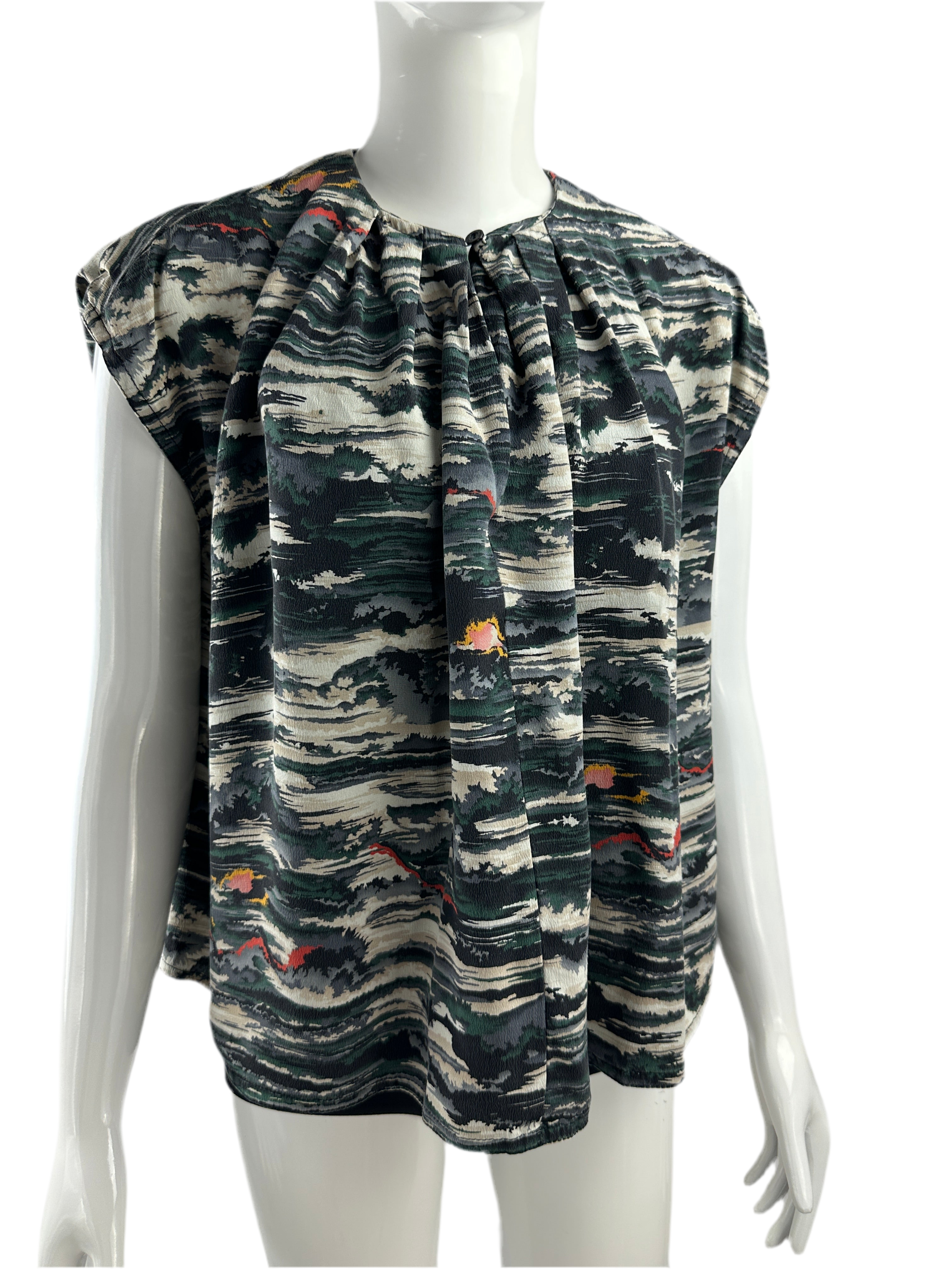 Louis Vuitton silk blouse - size 34