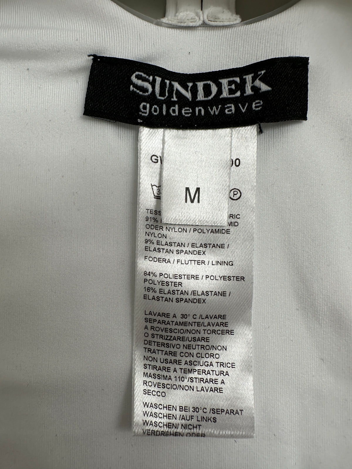 Sundek white swimsuit - size 38