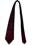 Dolce & Gabbana silk tie (deep burgundy with subtle stripe)