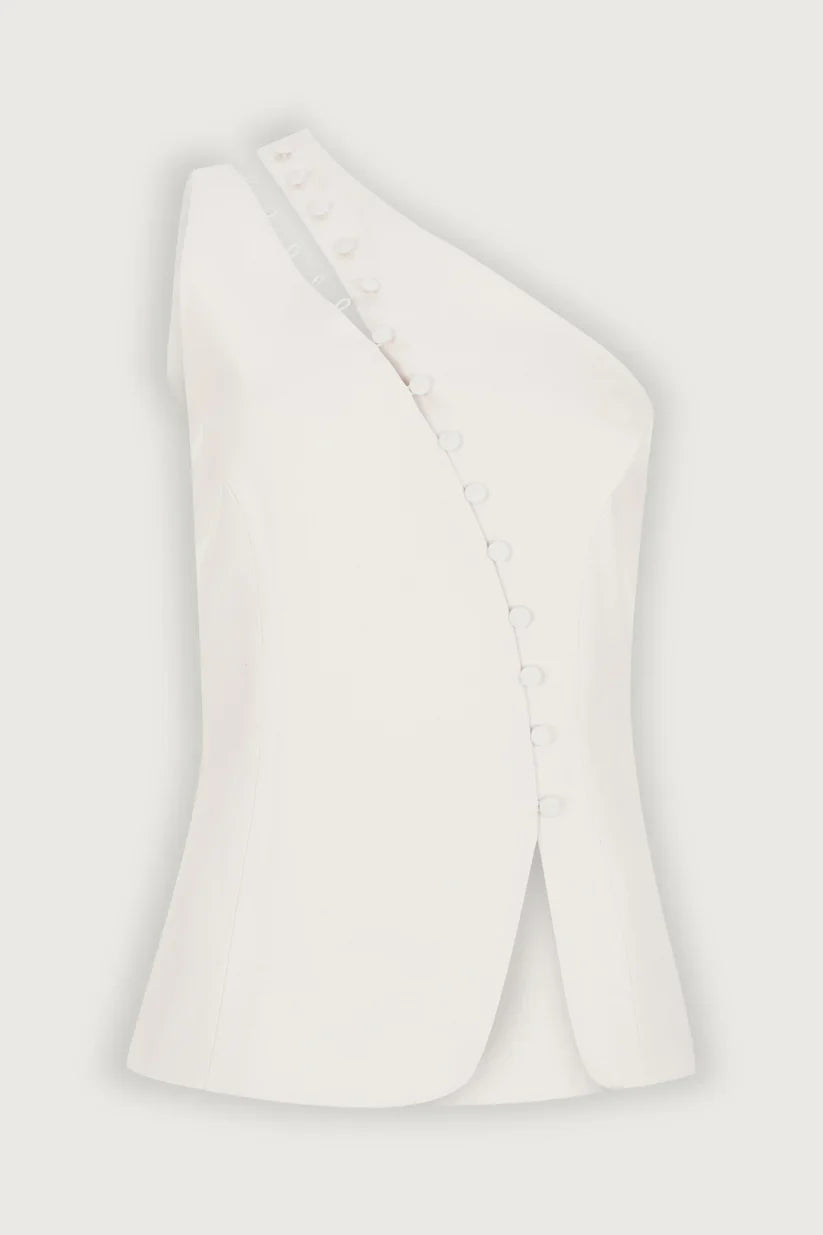 Aliz Atelier Rosina top white - size XS