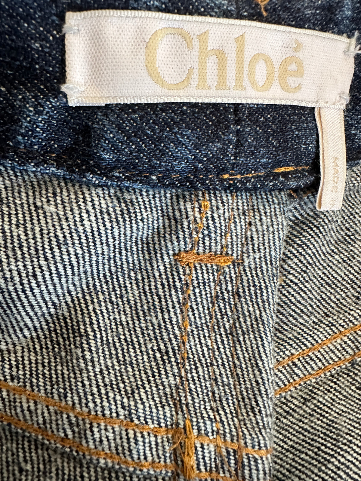 Chloé patchwork jeans - size 36