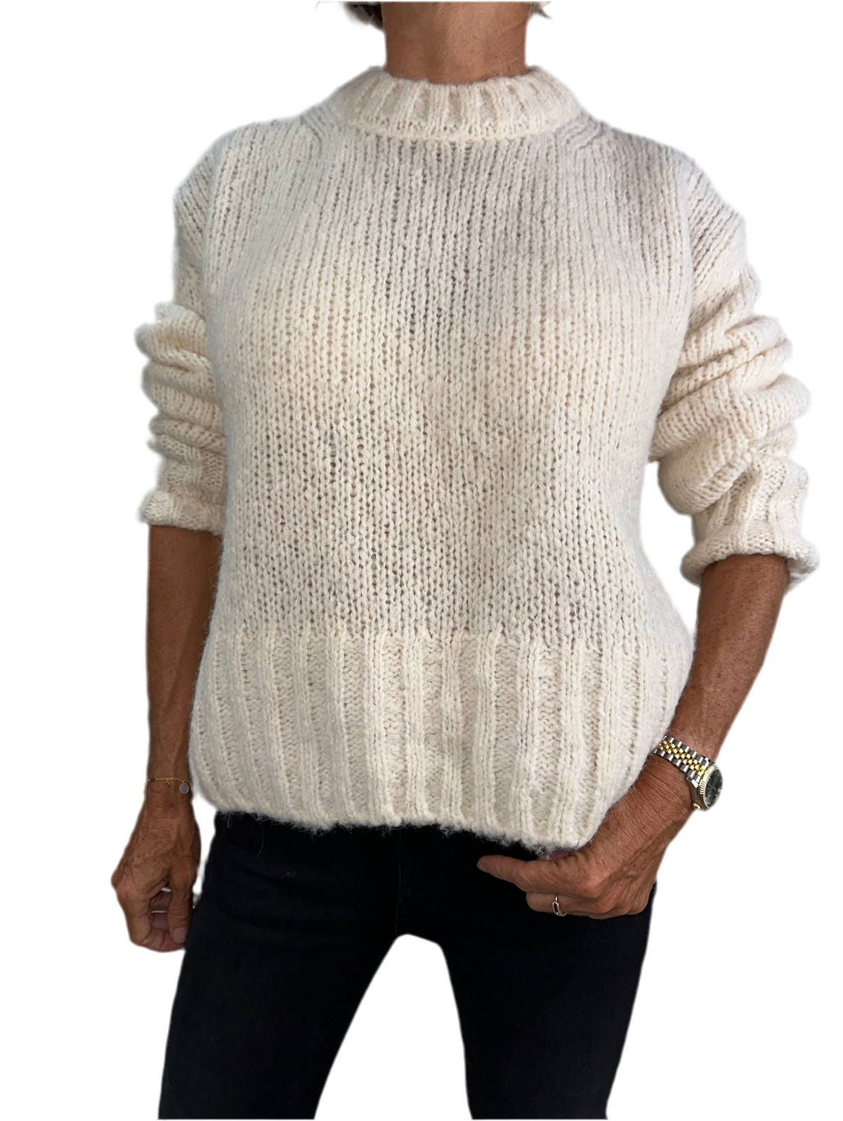 SportMax Code sweater off white - size 36