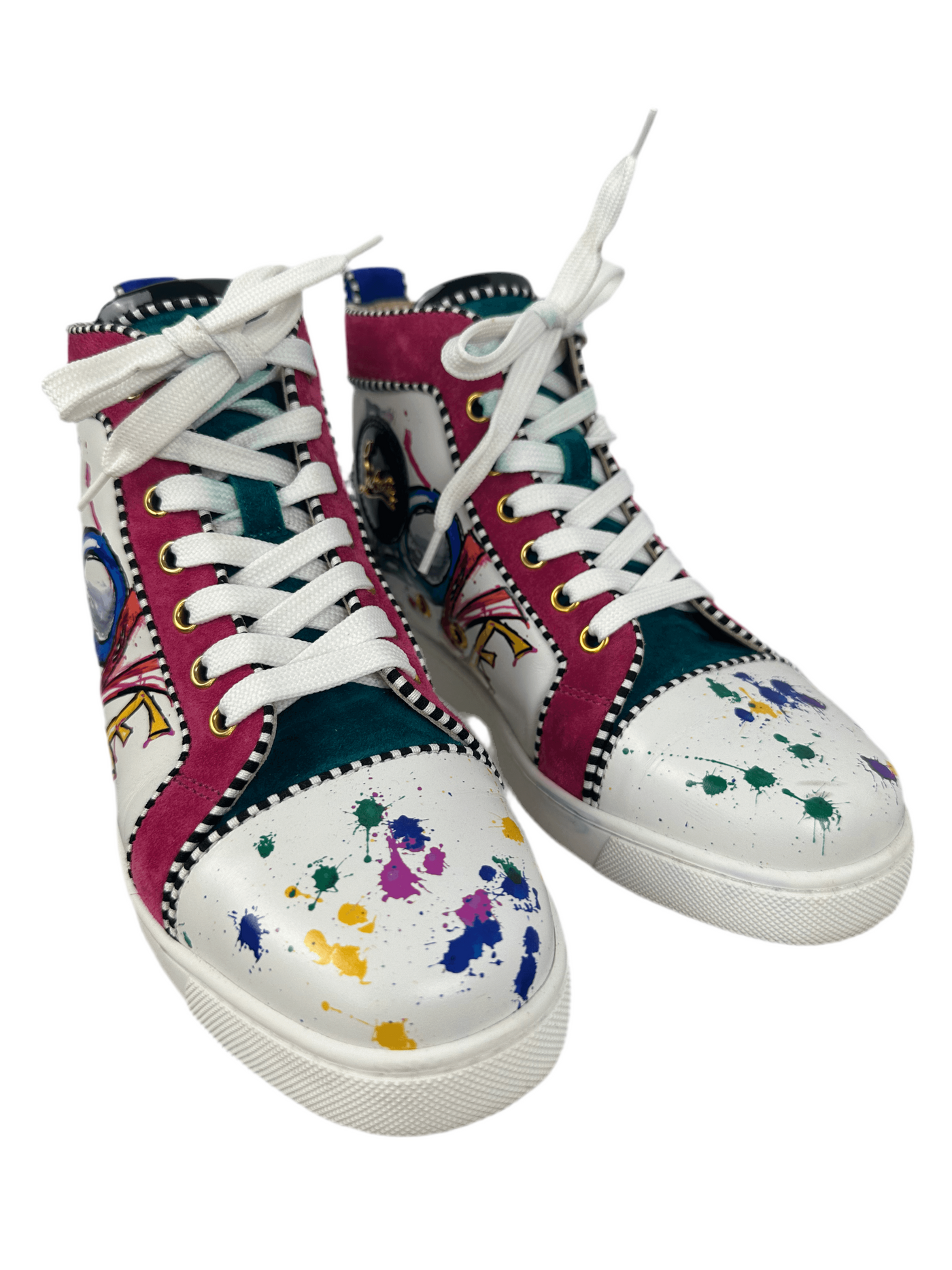 Louboutin sneakers love hotsell