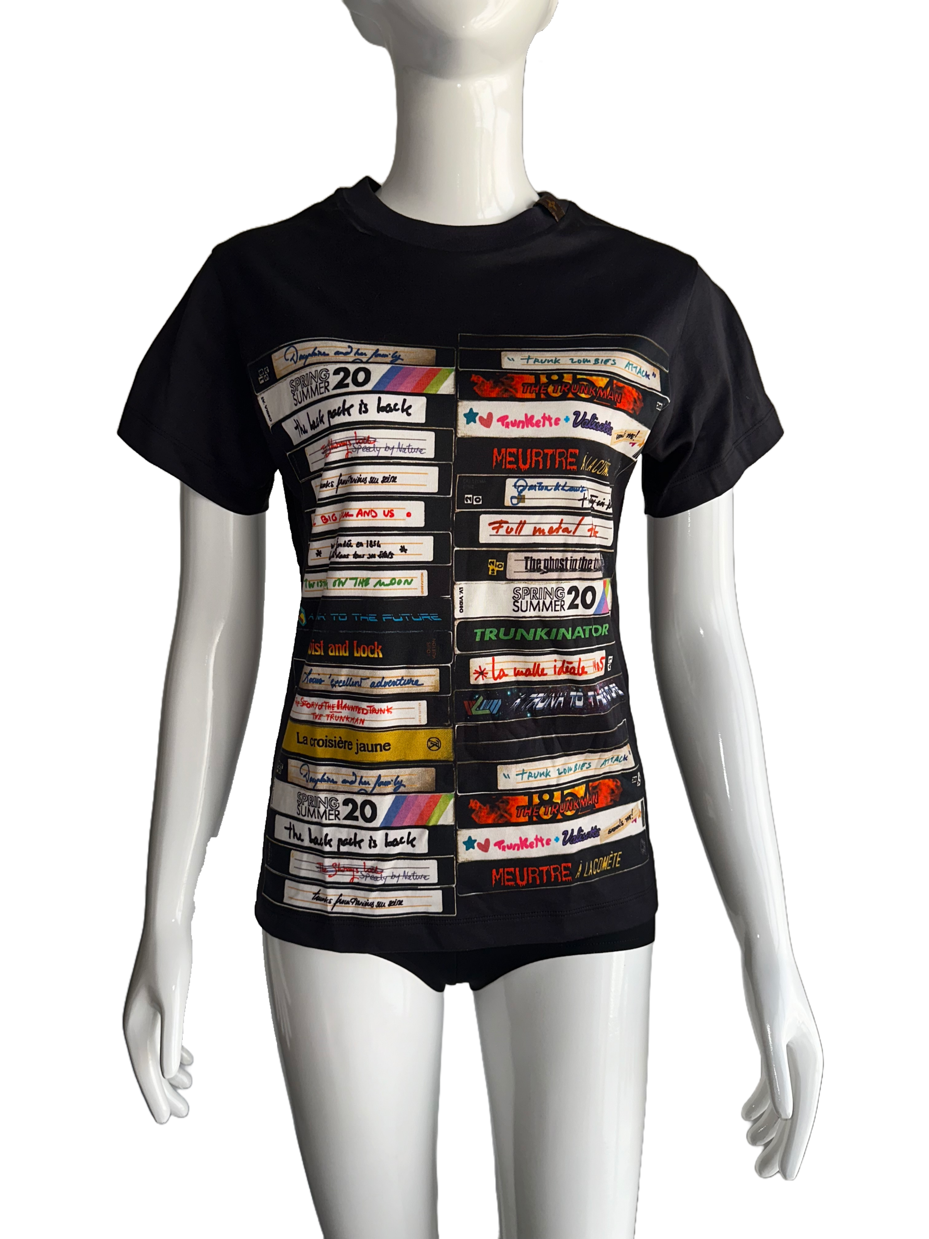 Louis Vuitton tee shirt black - size 32