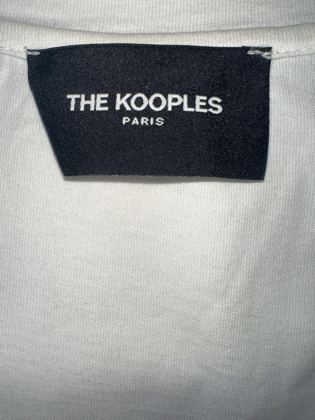 The Kooples tee shirt with multicolored rhinestones - size 38