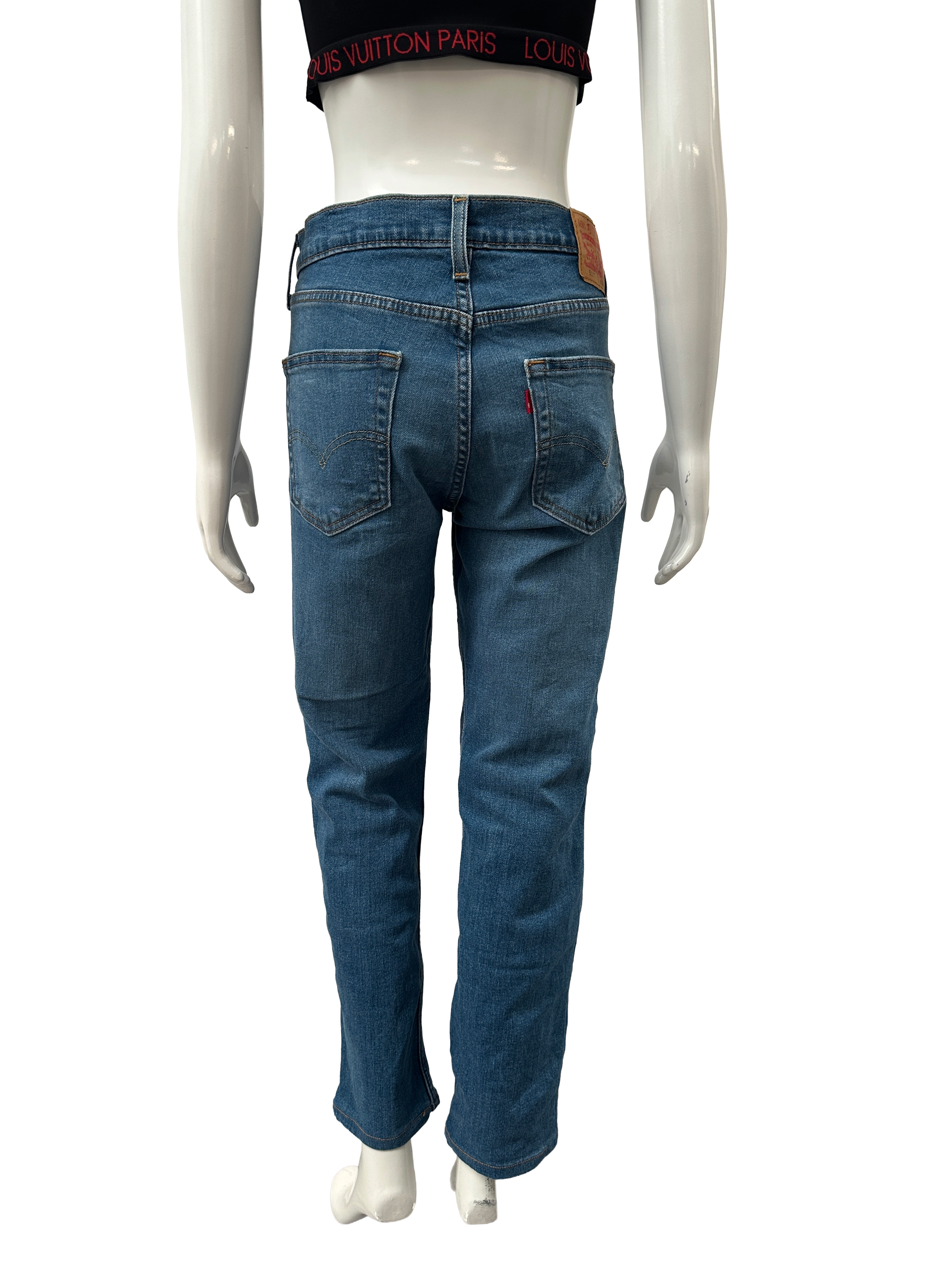 Levi's 511 blue slim jeans - size W34 L32