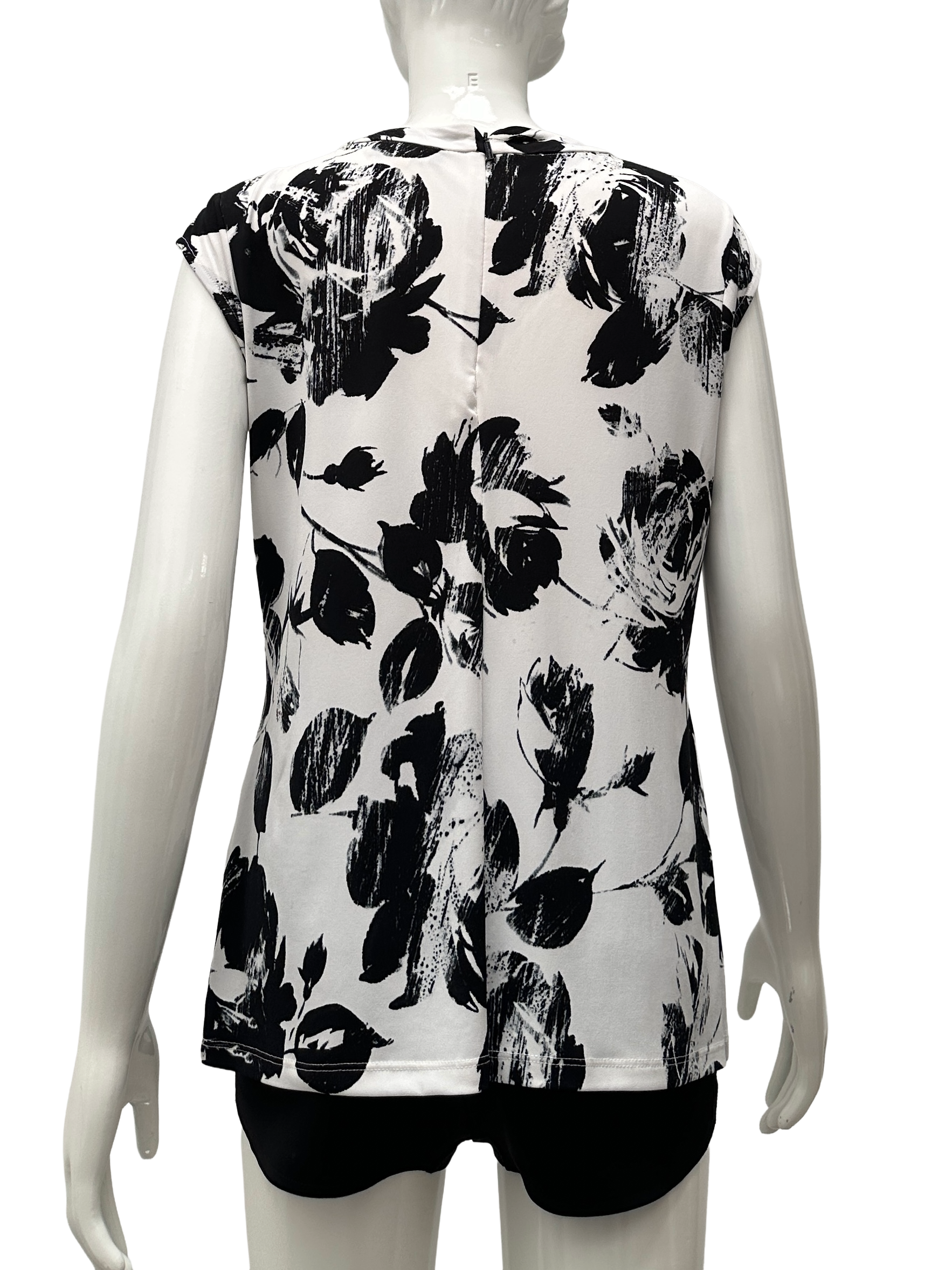 Karl Lagerfeld bow neck blouse top - size 36