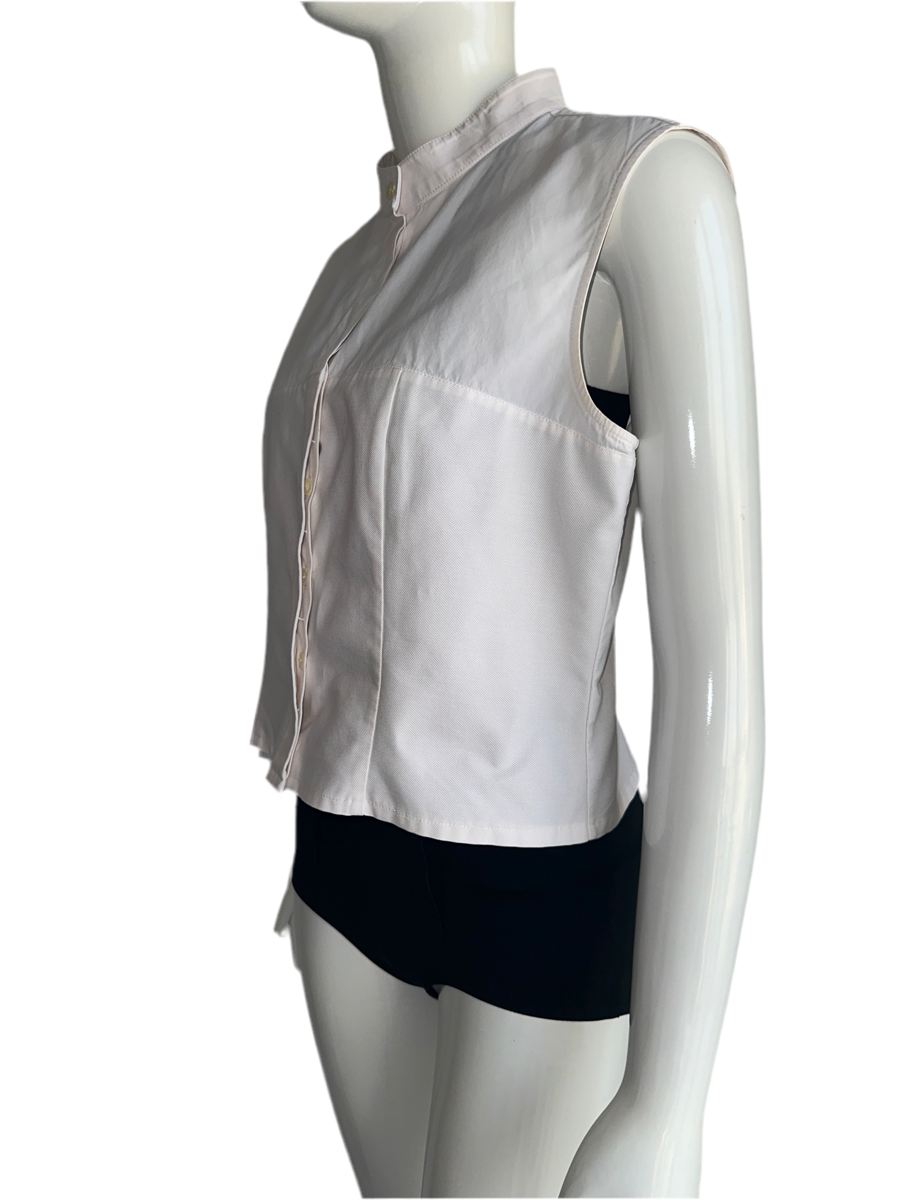 Chloé blouse croc top sleeveless - size 42