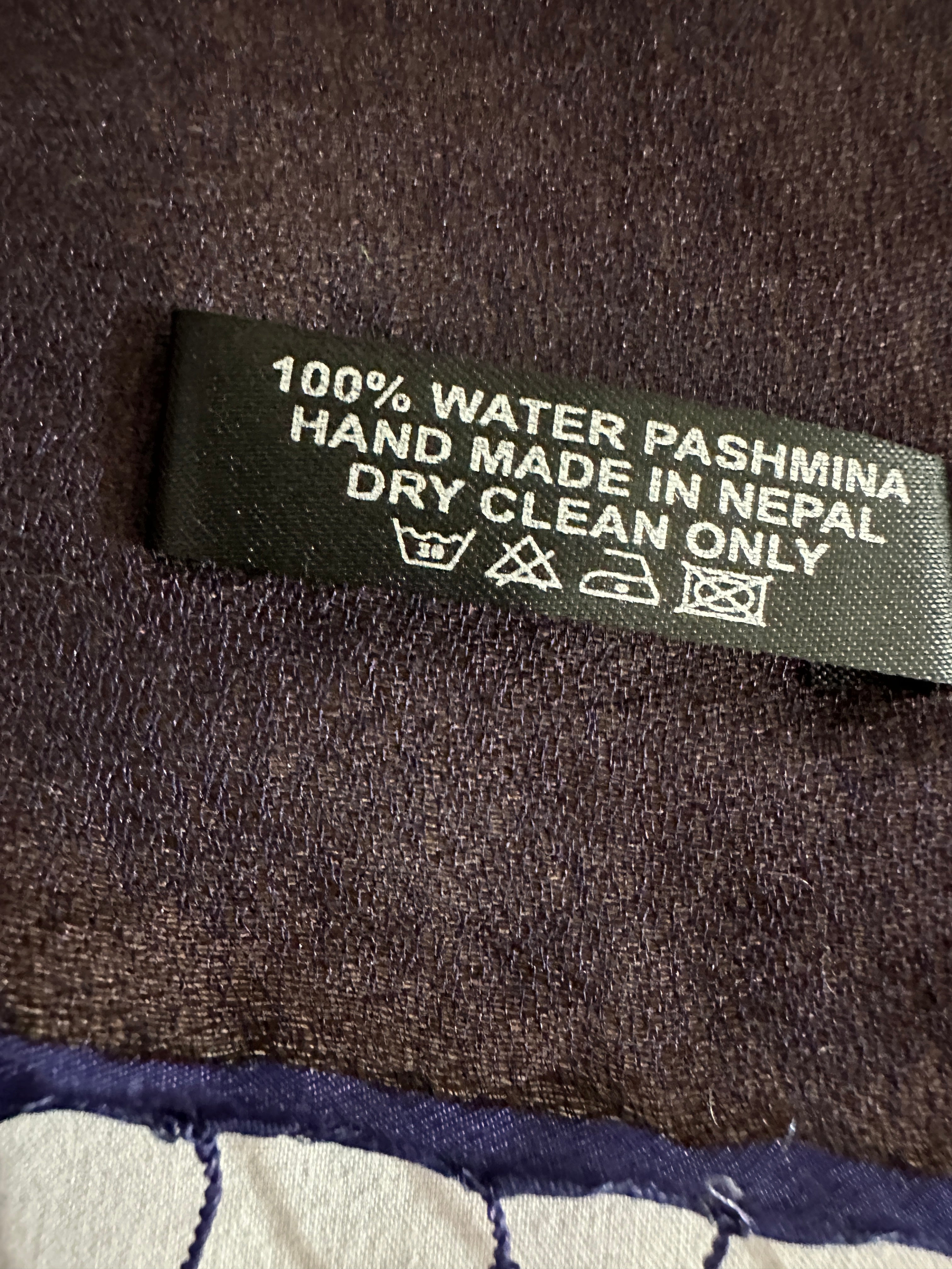 Brown pashmina stole