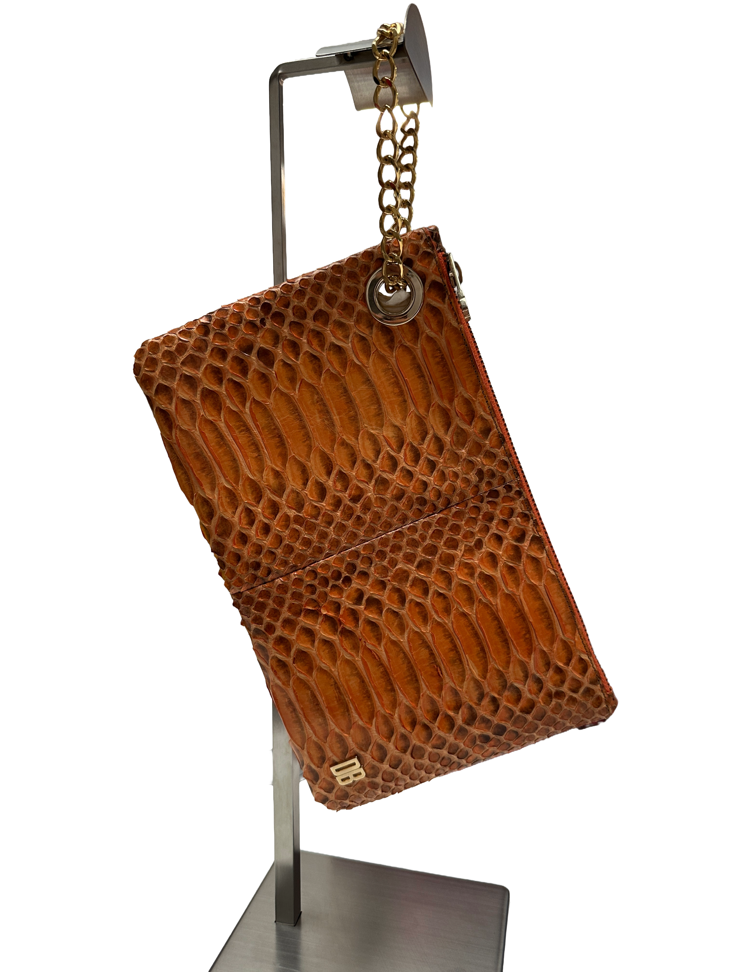 Dirk Bikkembergs orange clutch