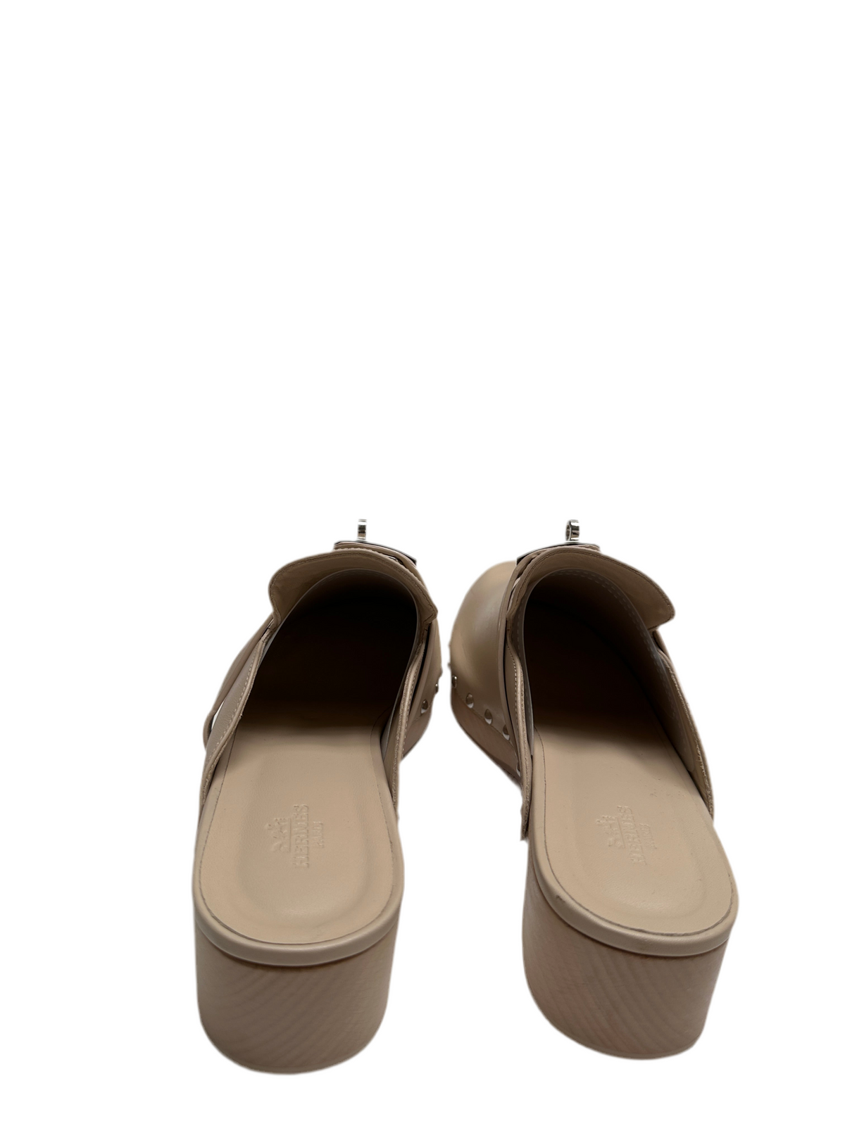 Hermès beige mules - size 40
