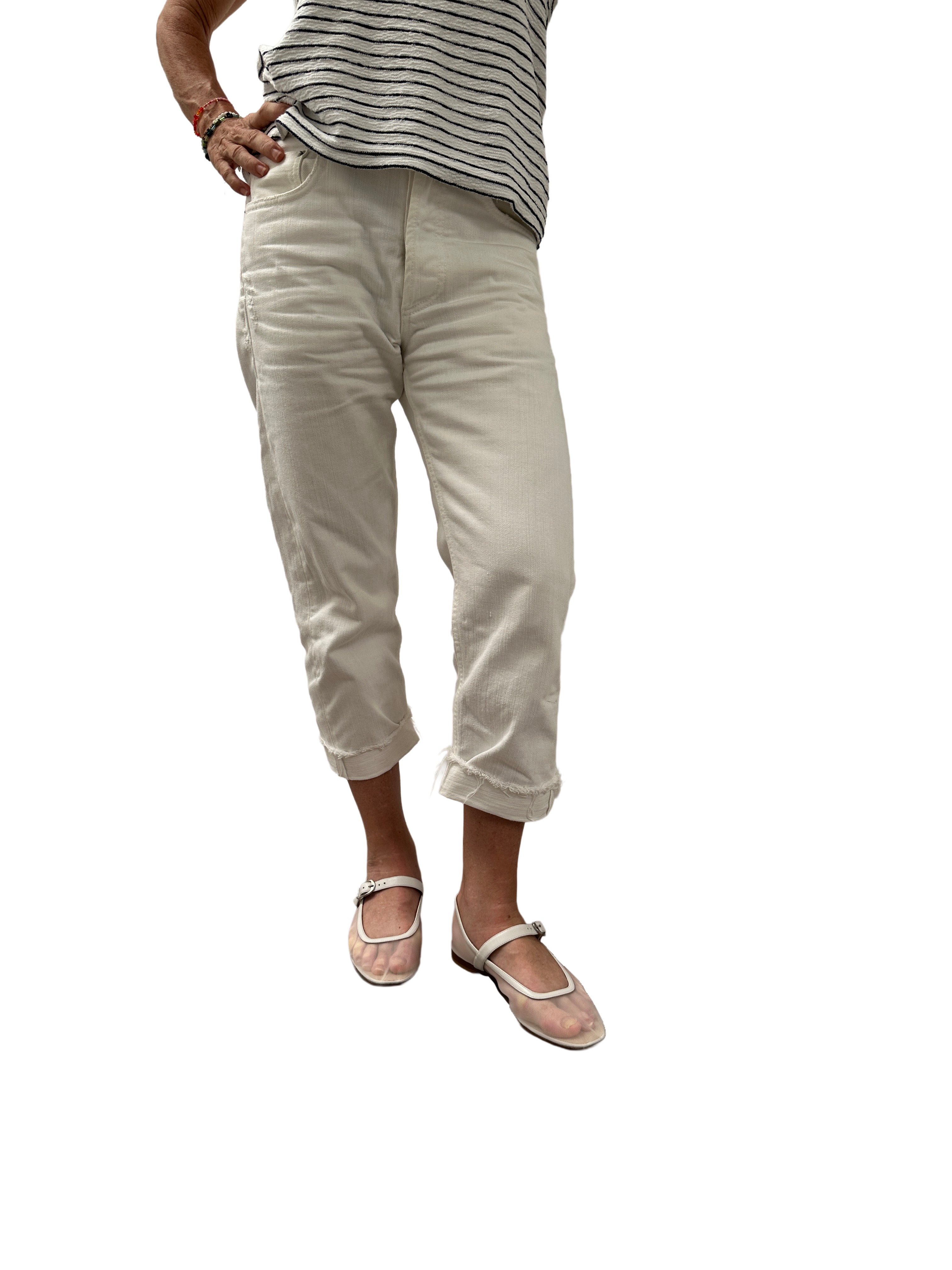 Le Monde Béryl white Mary Jane - size 37