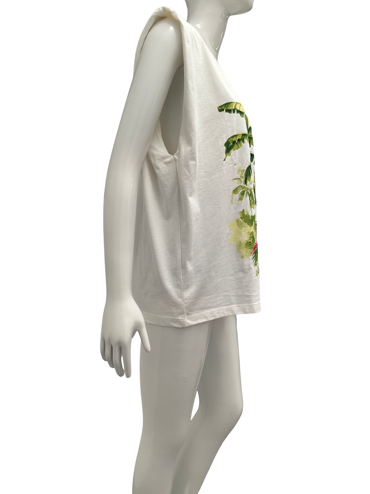 H&M Edition sleeveless top with banana tree - size 34
