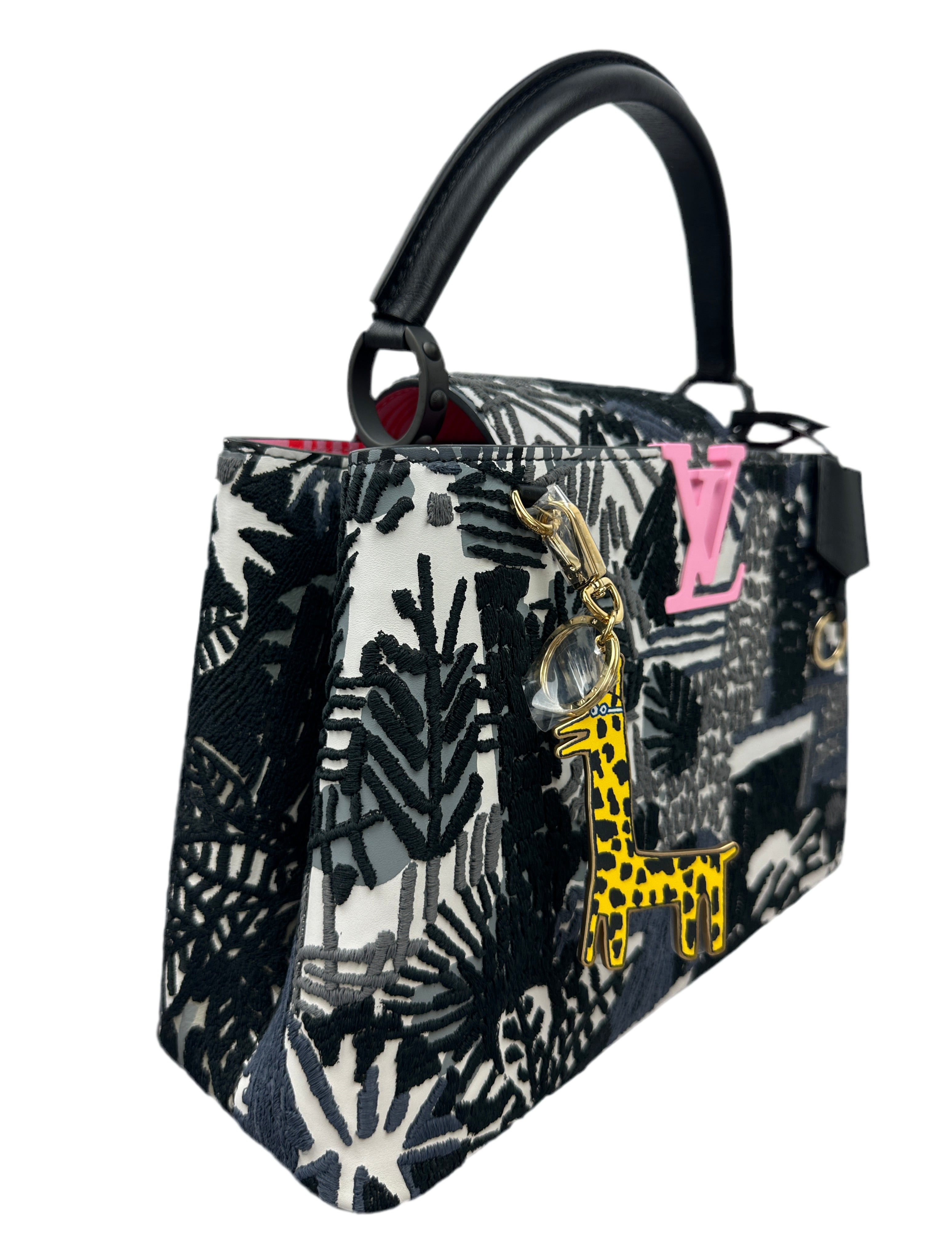 Louis Vuitton Limited Edition Arty Capucines M by Jonas Wood, N°222/300