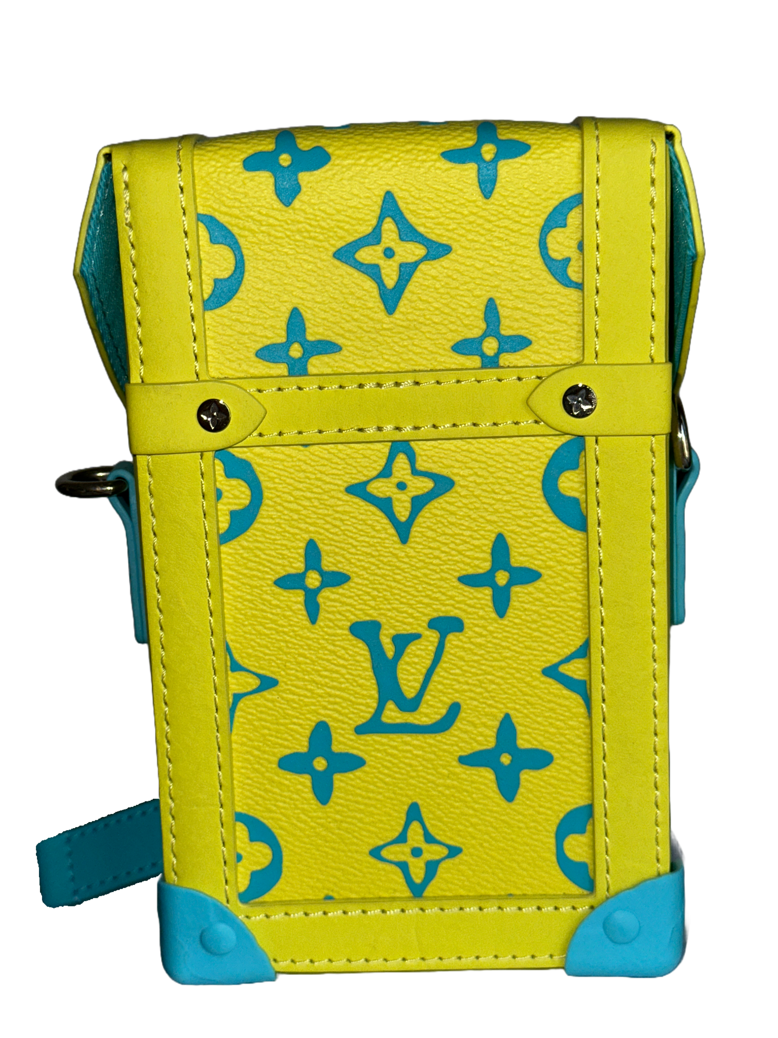 Louis Vuitton vertical trunk wearable wallet monogram playground