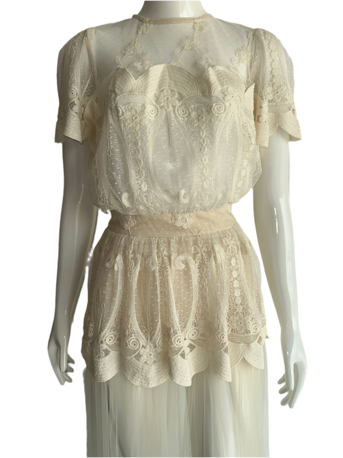 Elisabetta Franchi cream Abito dress - size 40