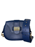 Dior blue leather D-Fence crossbody bag