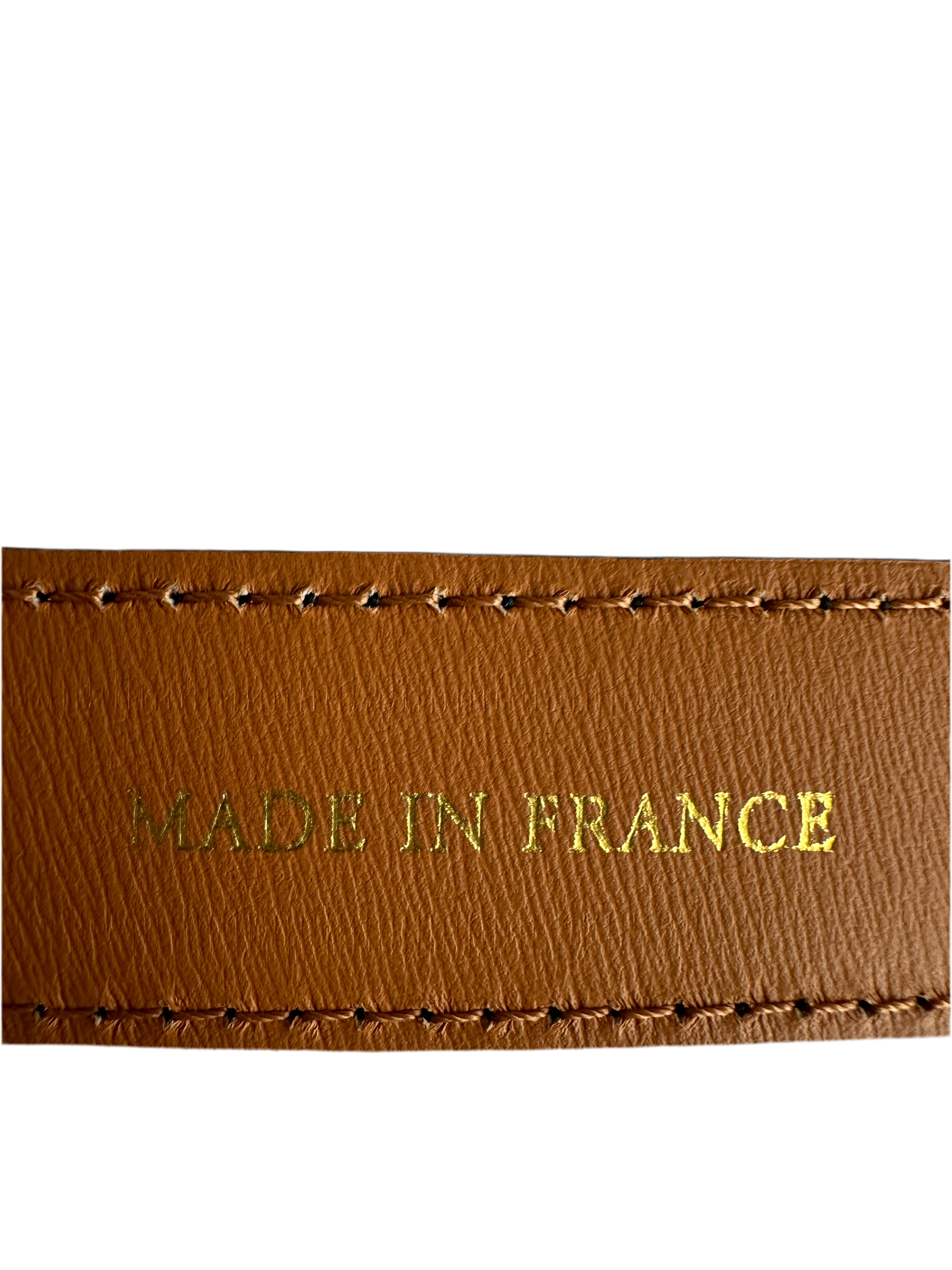 Zilli black leather belt