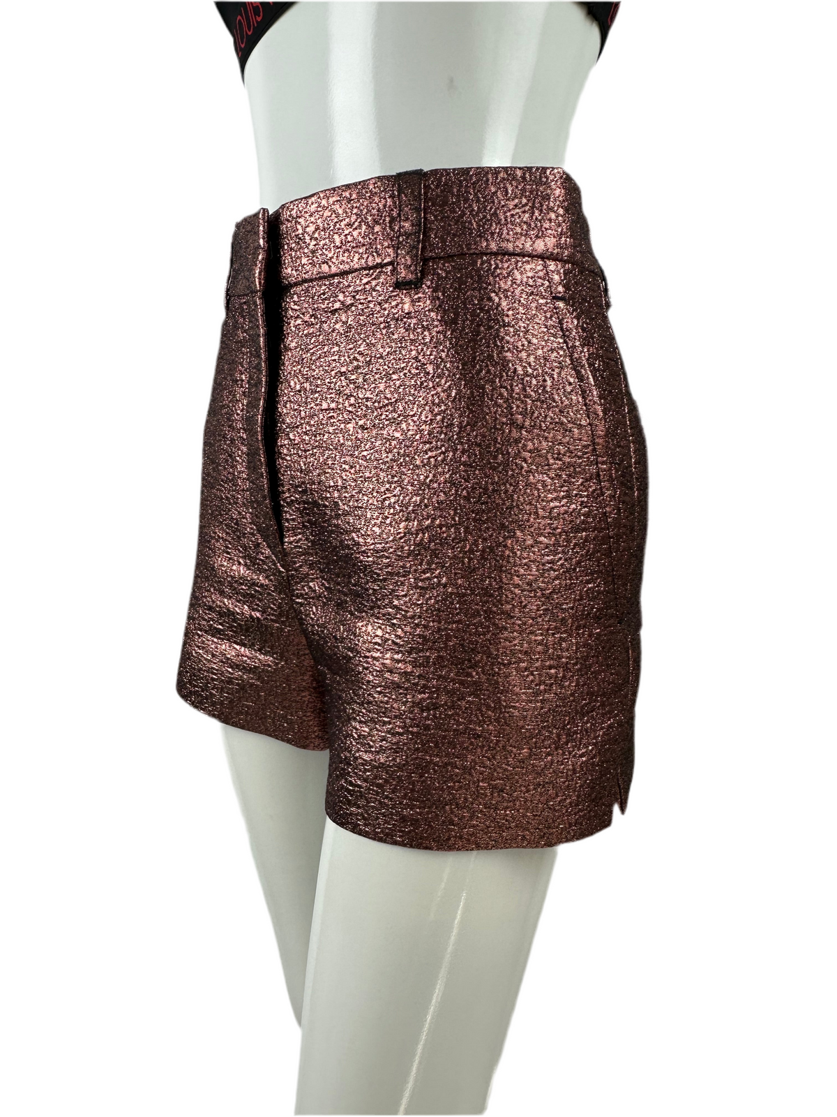 Louis Vuitton Mini short Metallic  - size 34FR