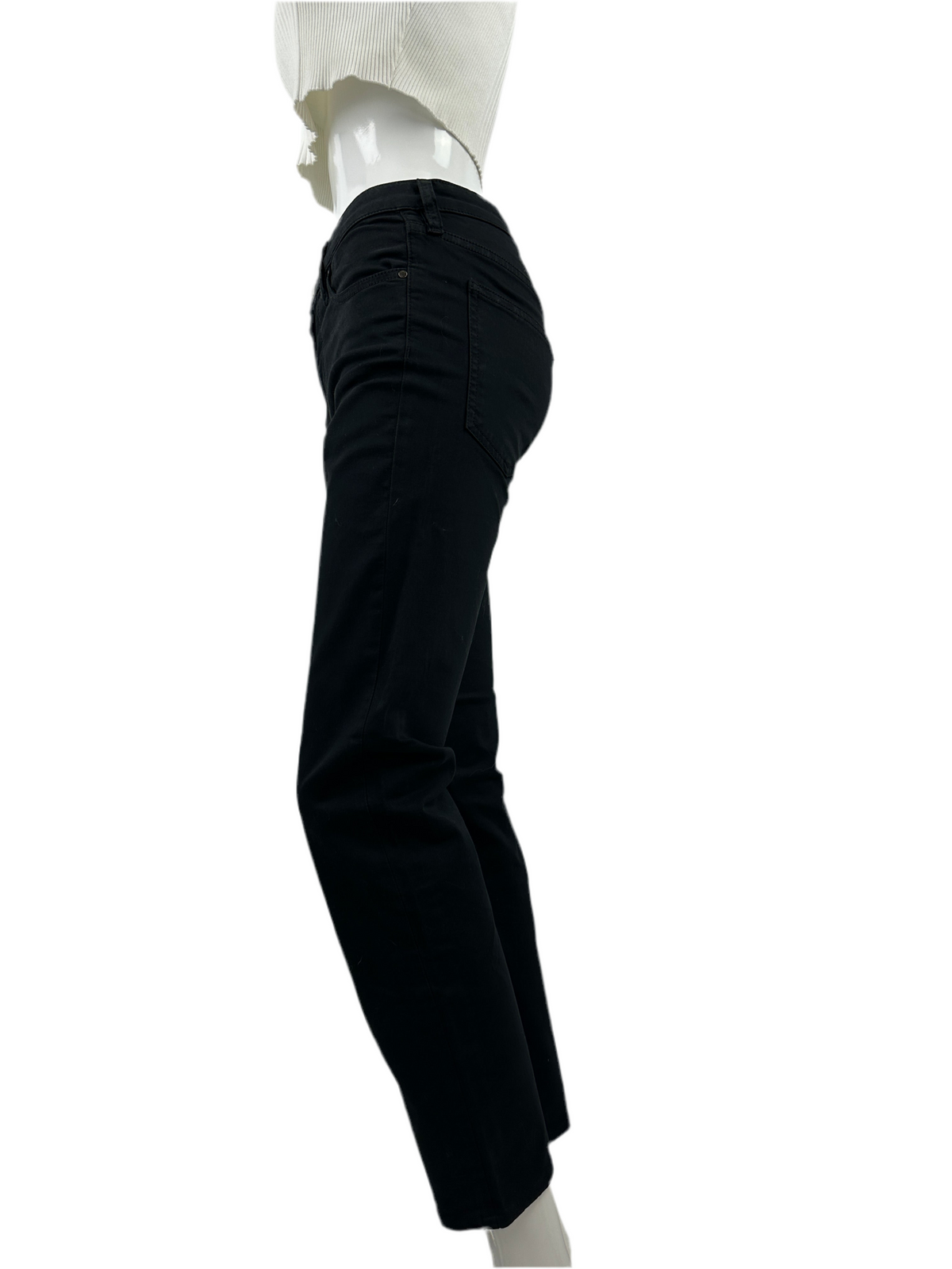 Comptoir des cotonniers black straight-leg pants - size 34