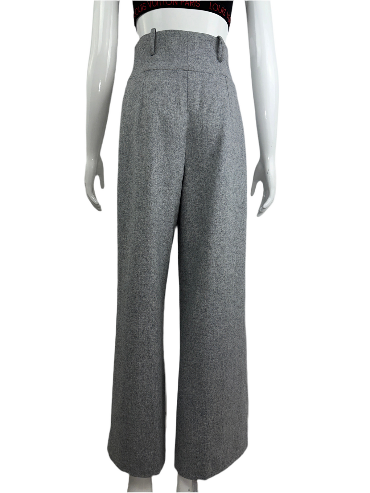 Chanel grey high-waisted pants - size 34