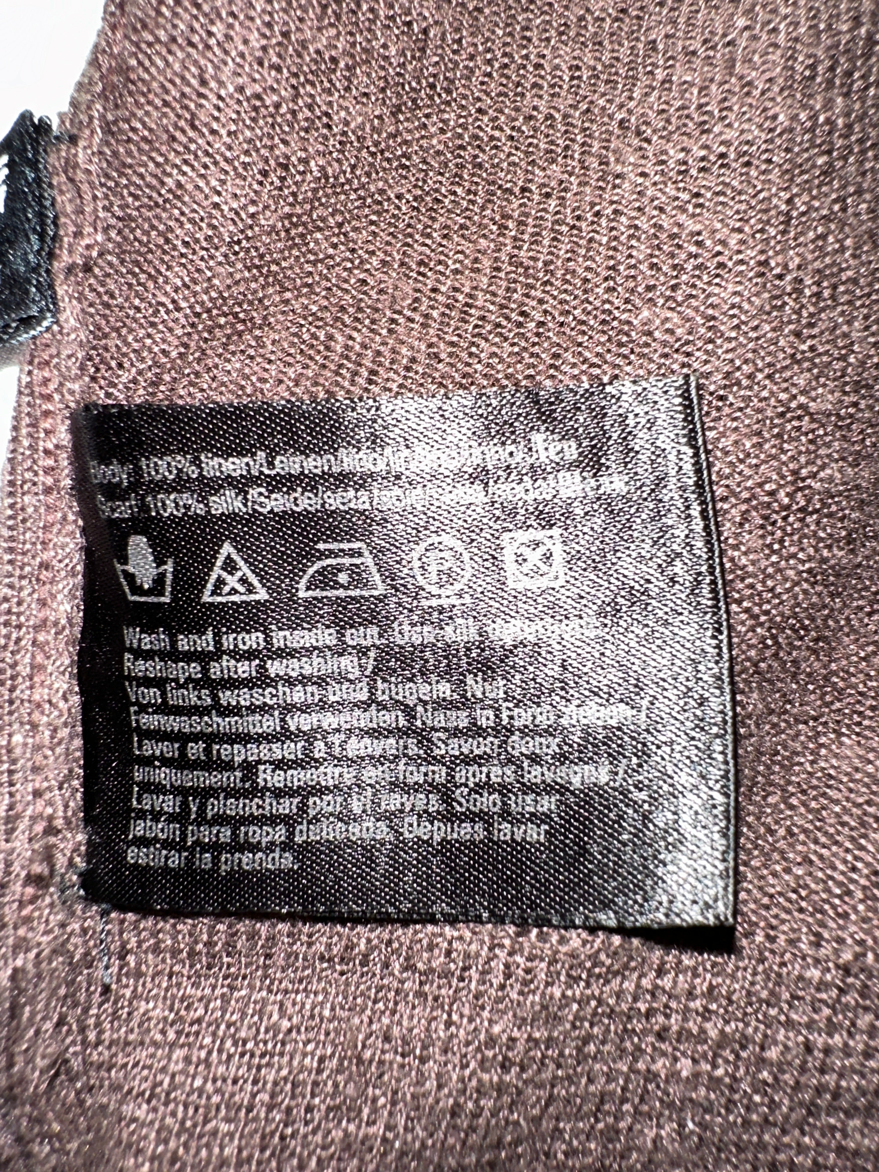 Hugo Boss brown halter top - size 34