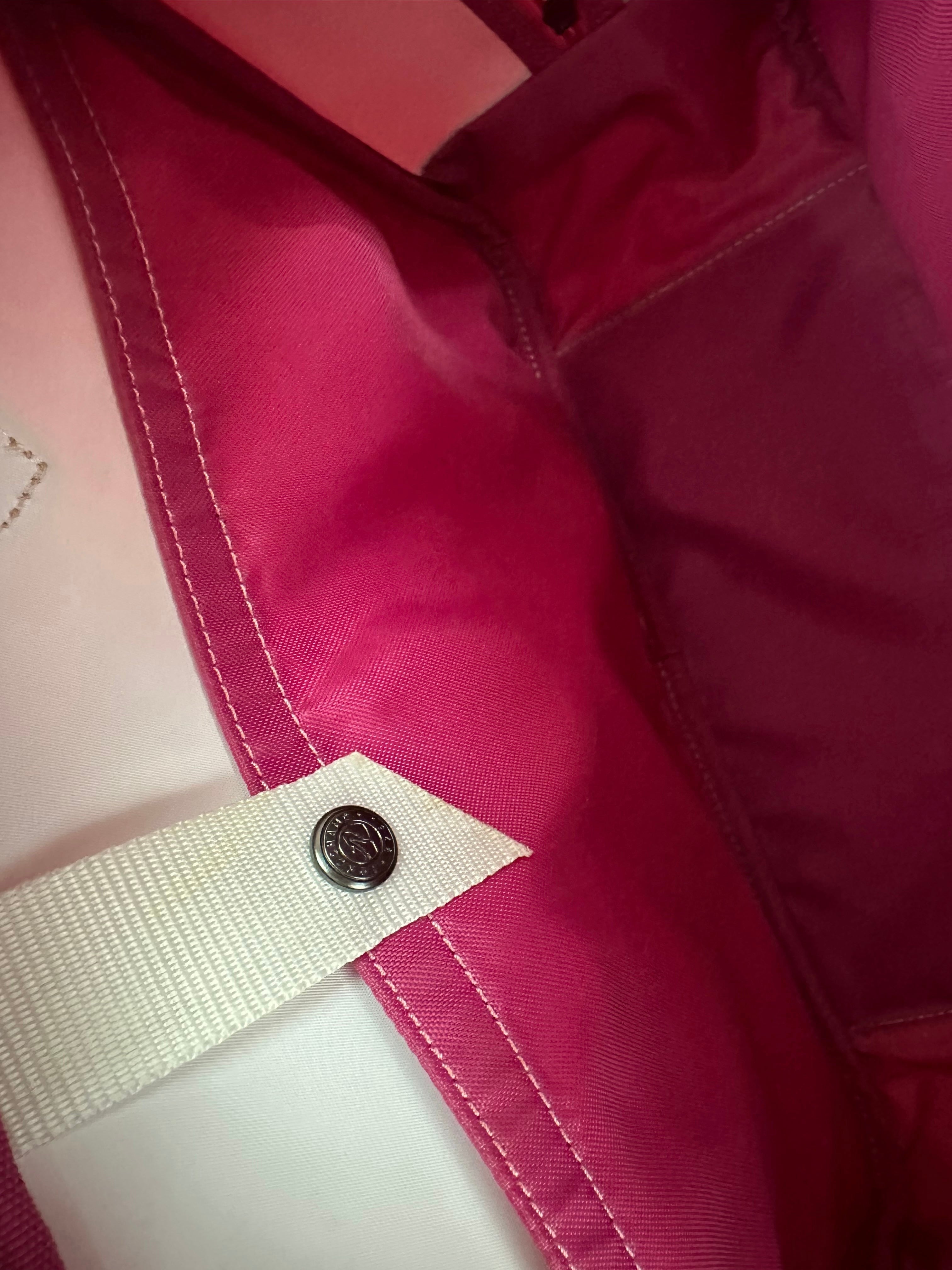 Longchamp Le pliage Tote Bag 1948 Nylon travel Weekenders Duffel Handbag pink