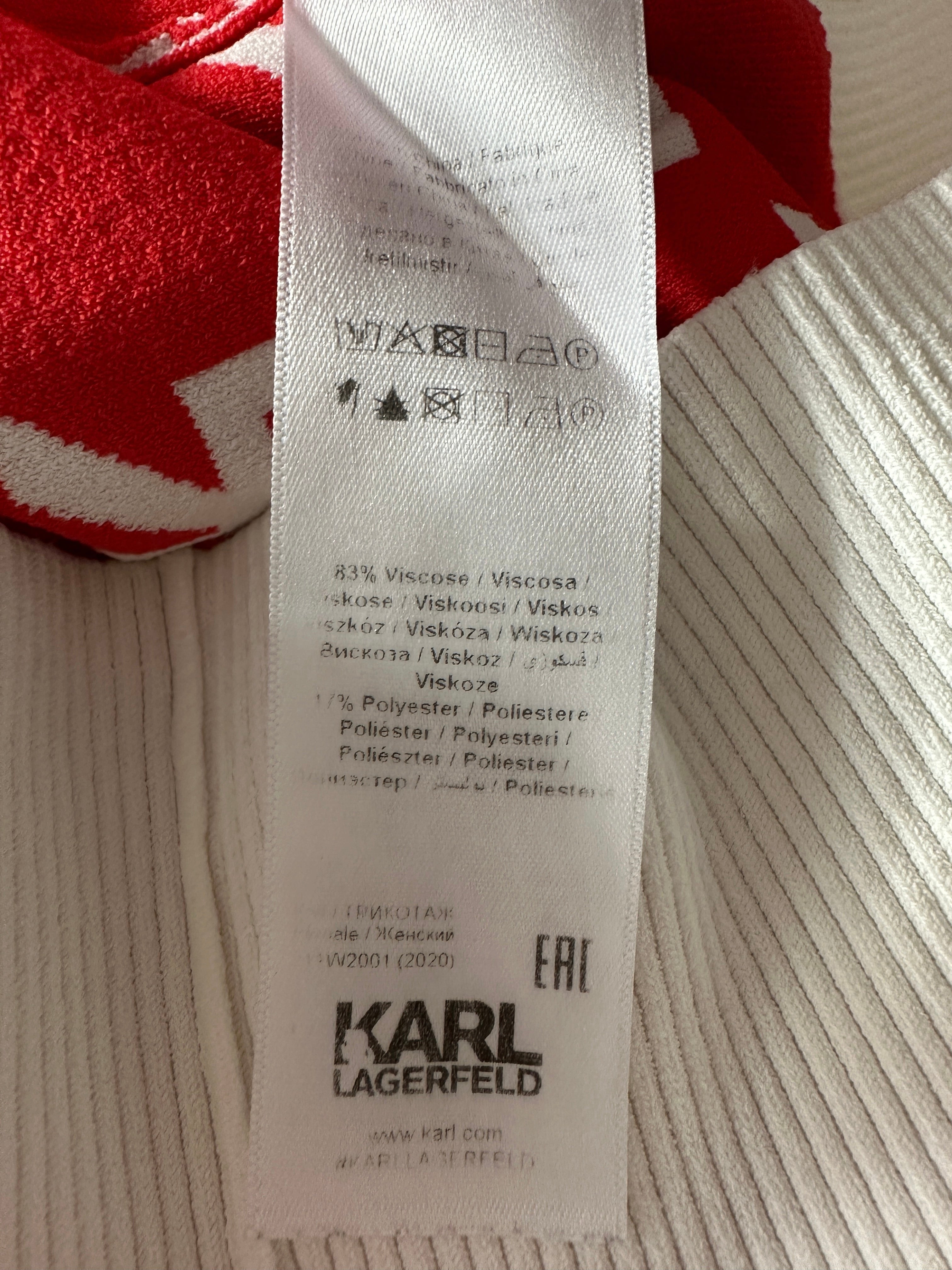 Karl lagarfeld reversible Karl future logo jumper - size XL