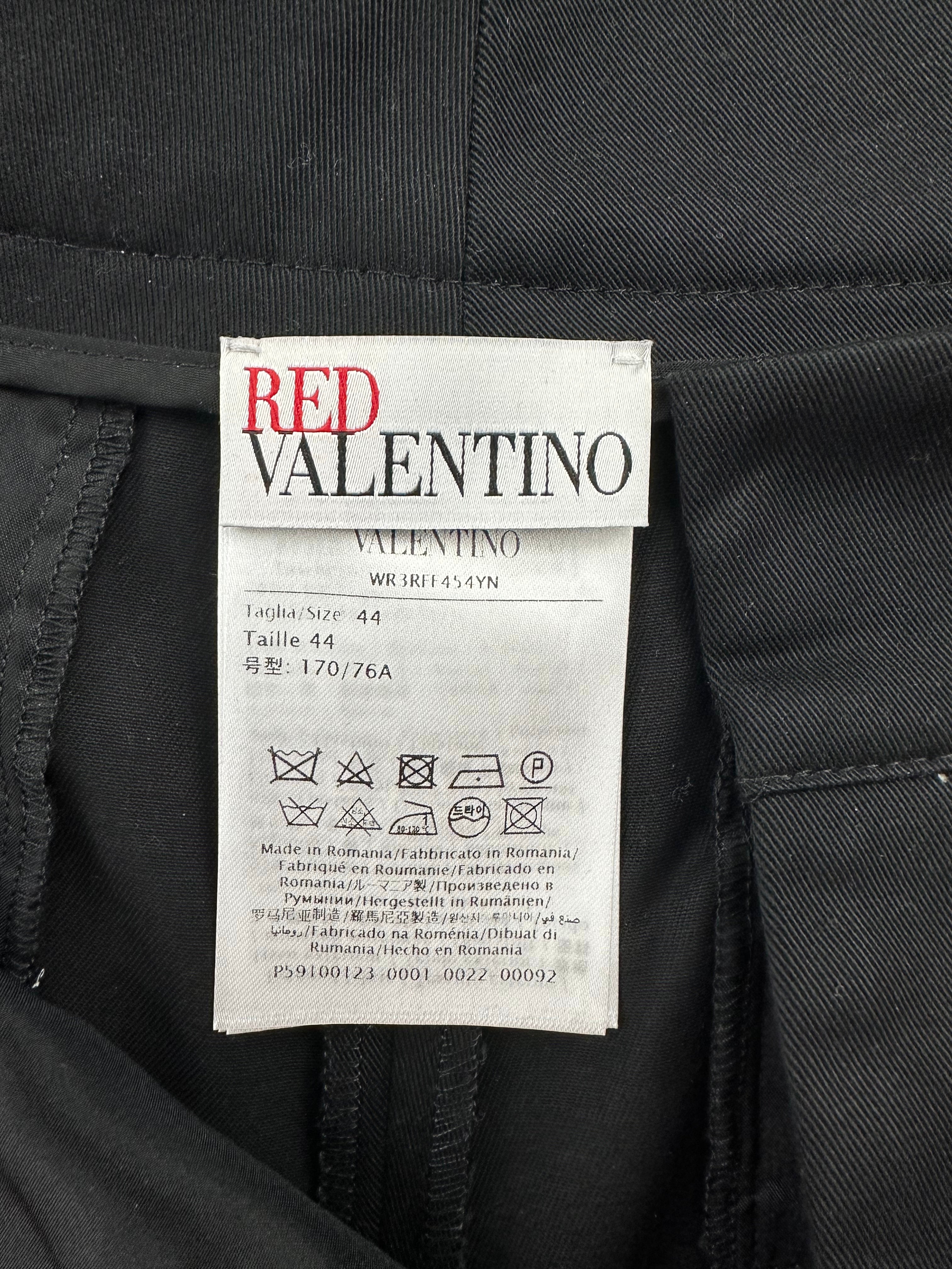 Red Valentino high waist black short - size 44 IT