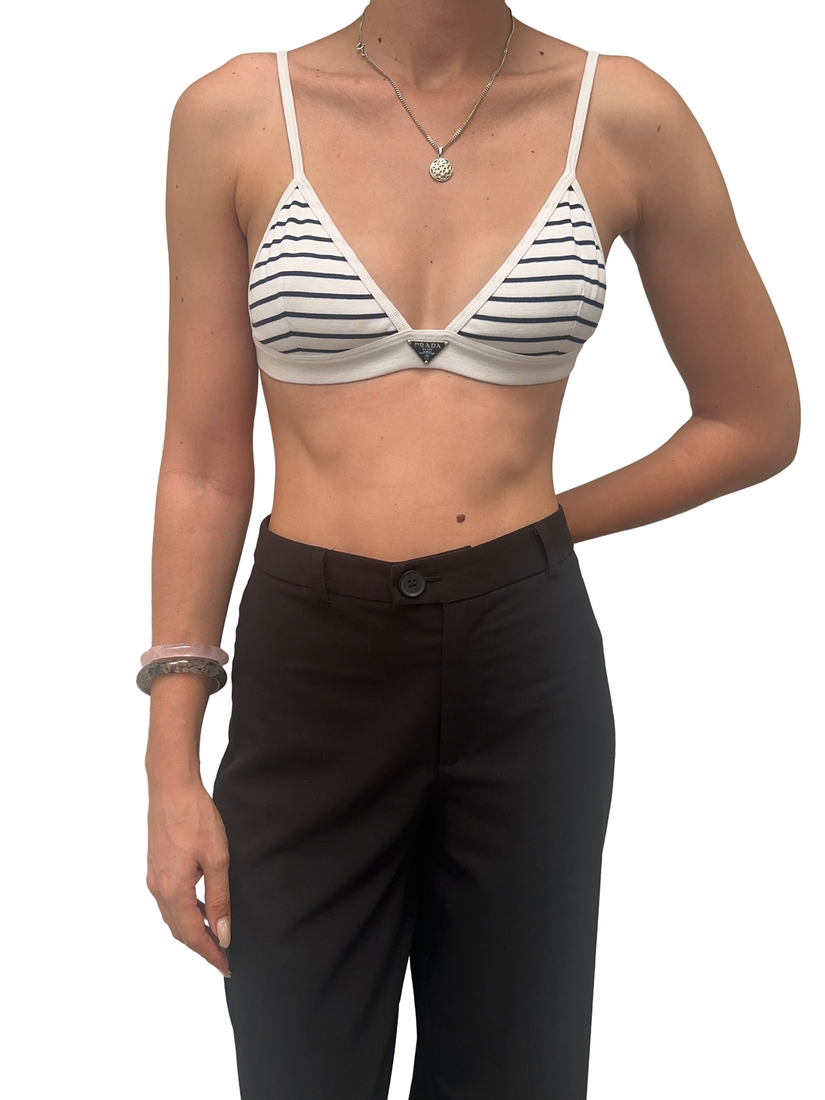 Prada striped bra - size 34