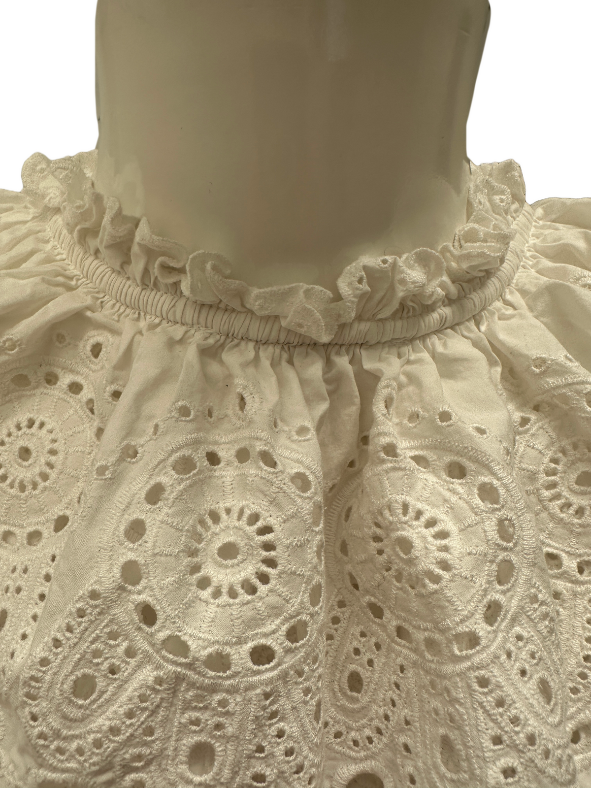 Ulla Johnson white lace blouse - size 40