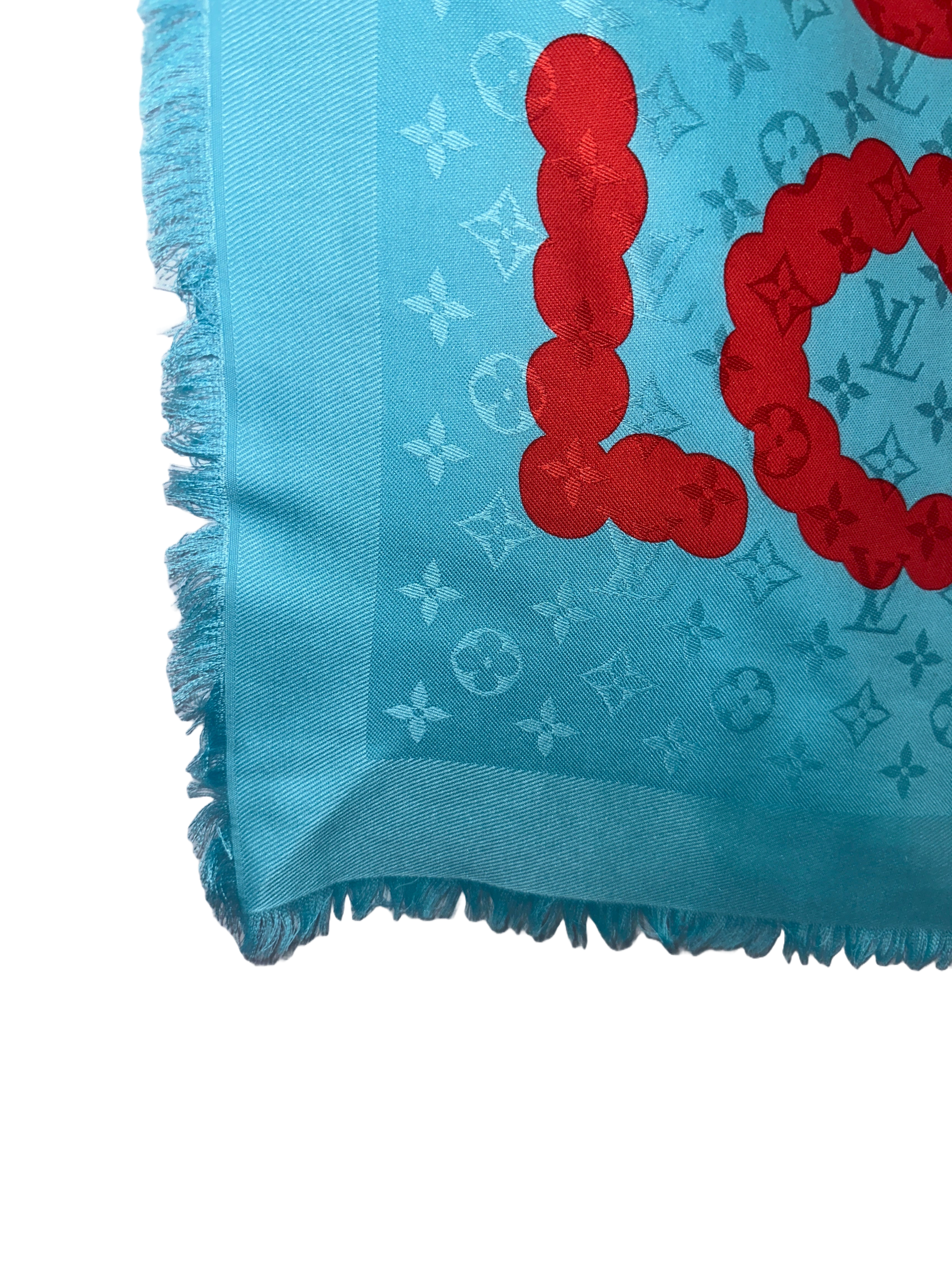 Louis Vuitton Limited Edition Jonas Wood Stole