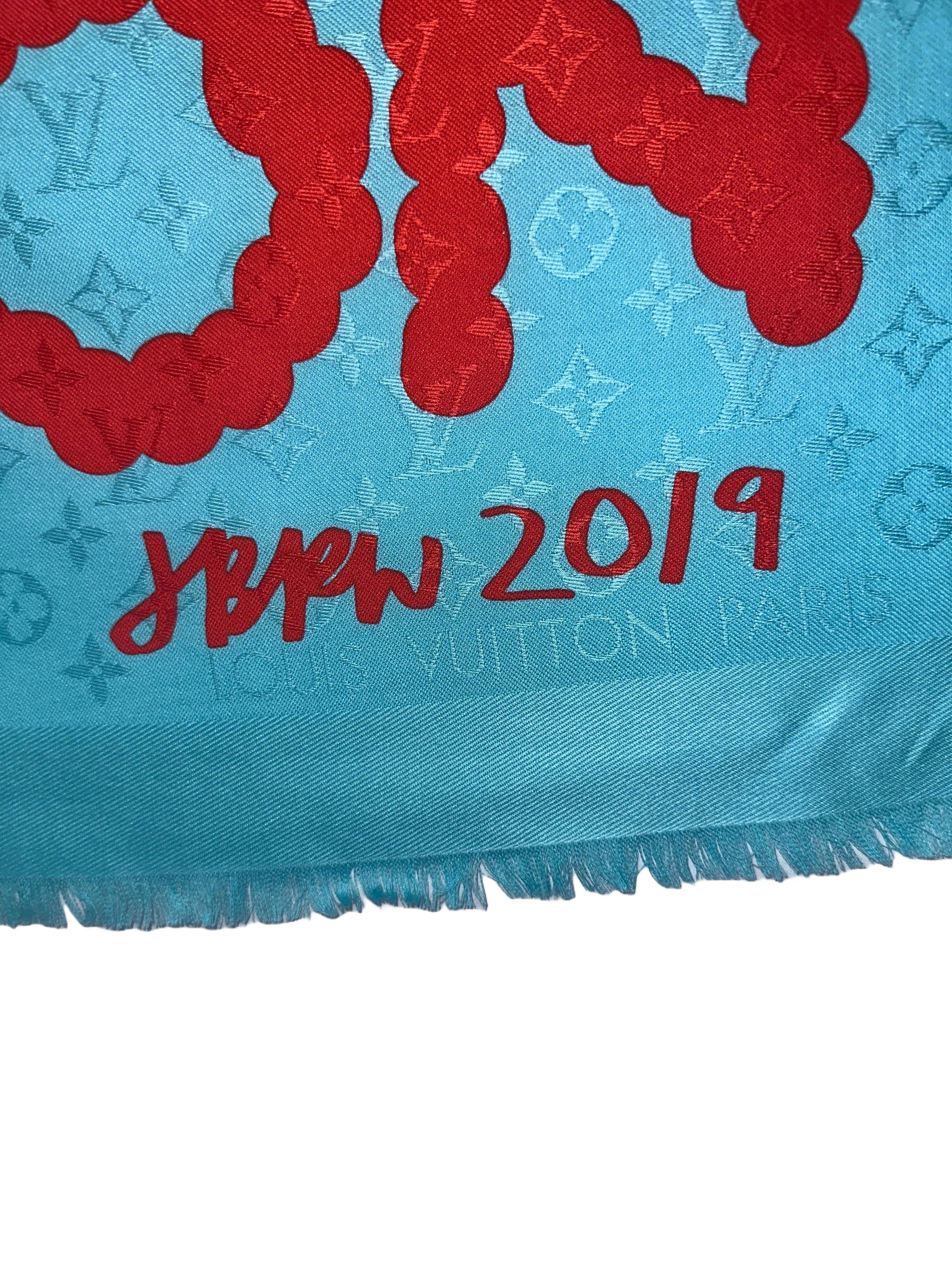 Louis Vuitton Limited Edition Jonas Wood Stole