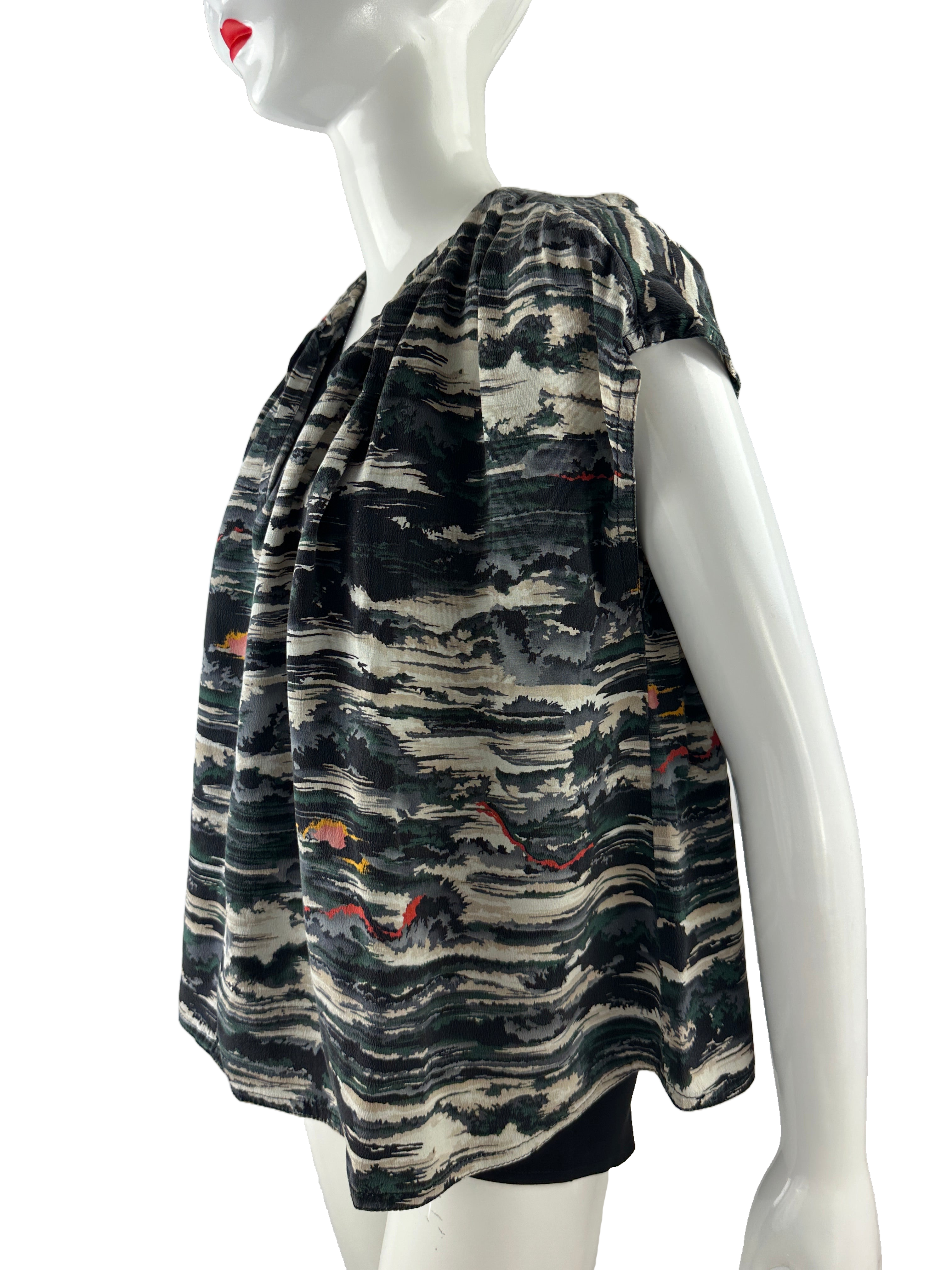 Louis Vuitton silk blouse - size 34
