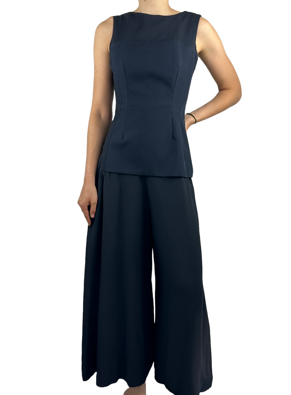 Dior navy blue jumpsuit - size 36